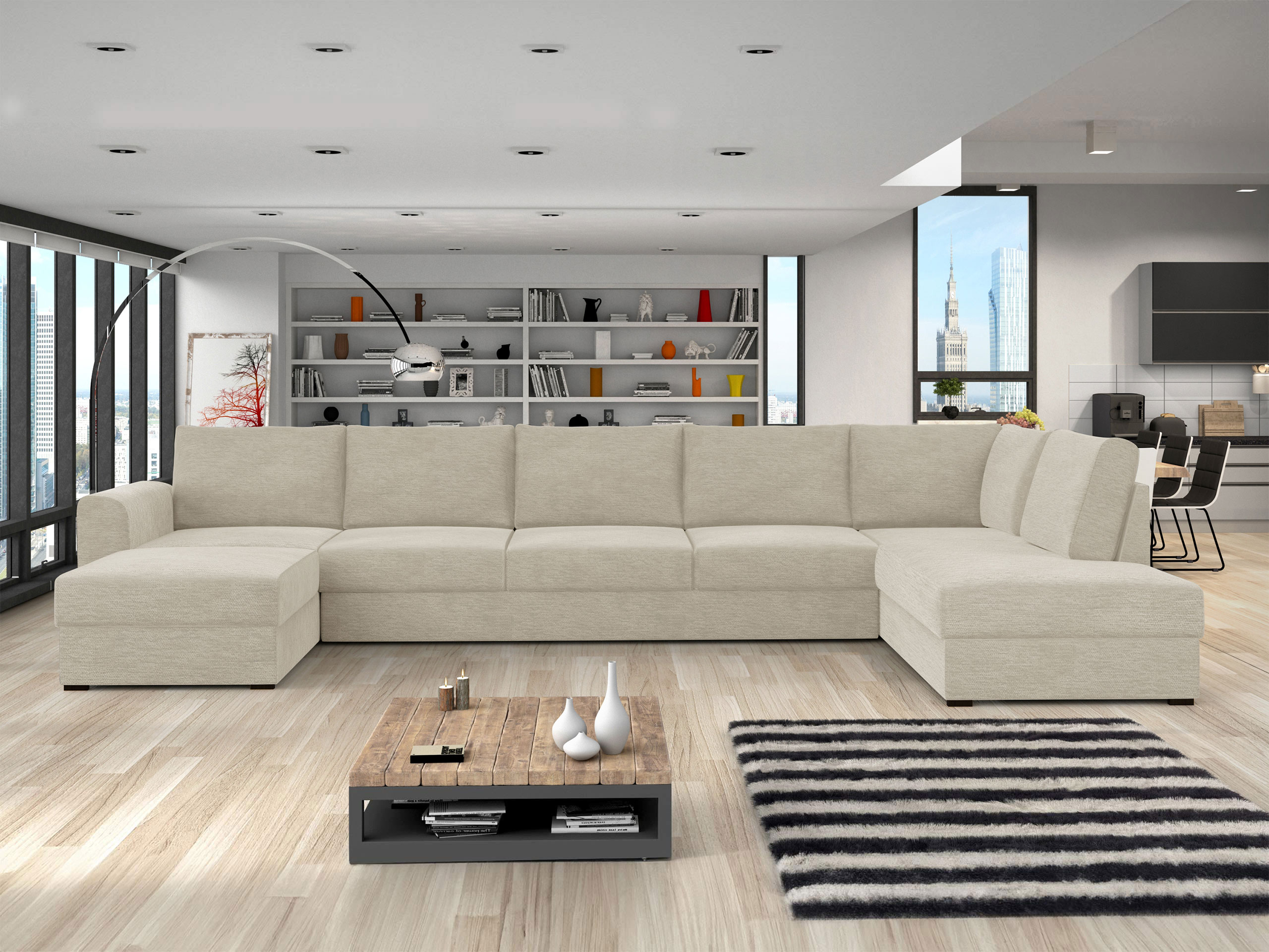 Corner sofa Comfivo Flumen I (Nazar 225.02)