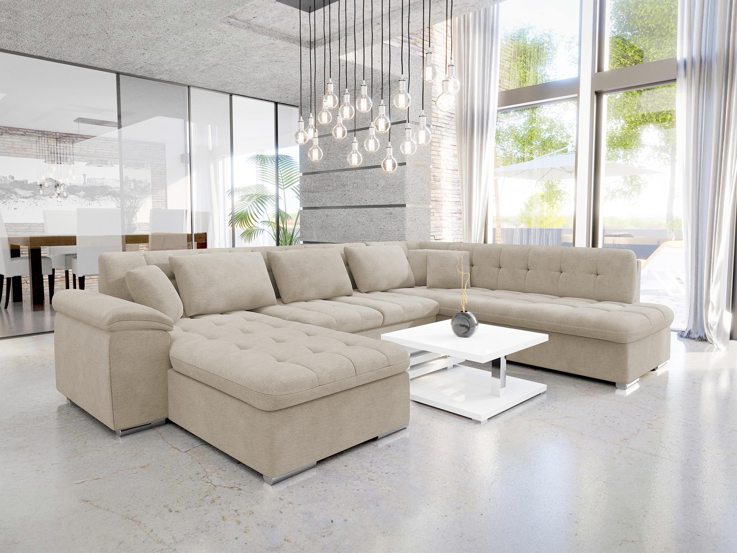 Corner sofa Comfivo Gemma II (Left)