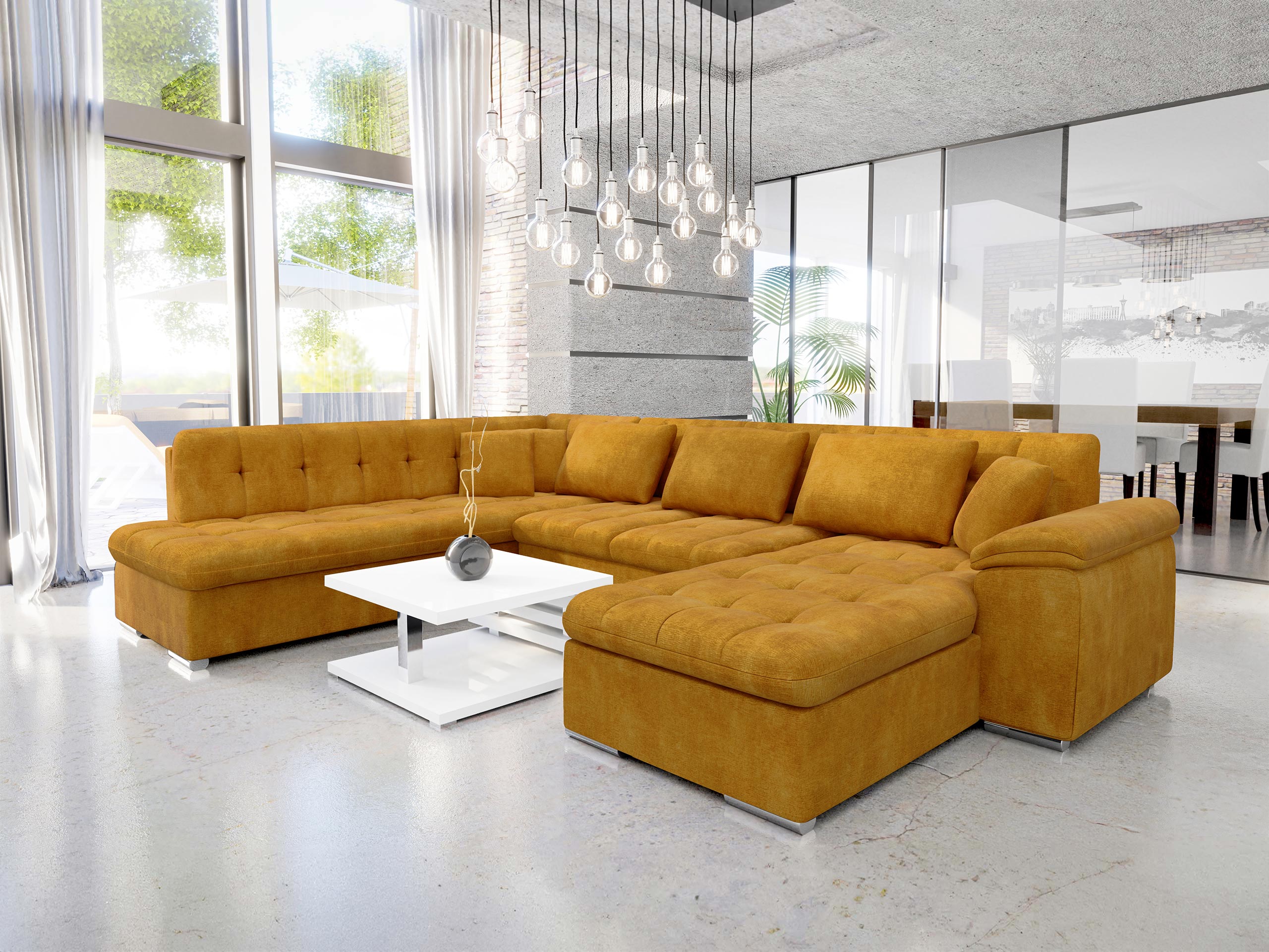 Corner sofa Comfivo Gemma II (Right)