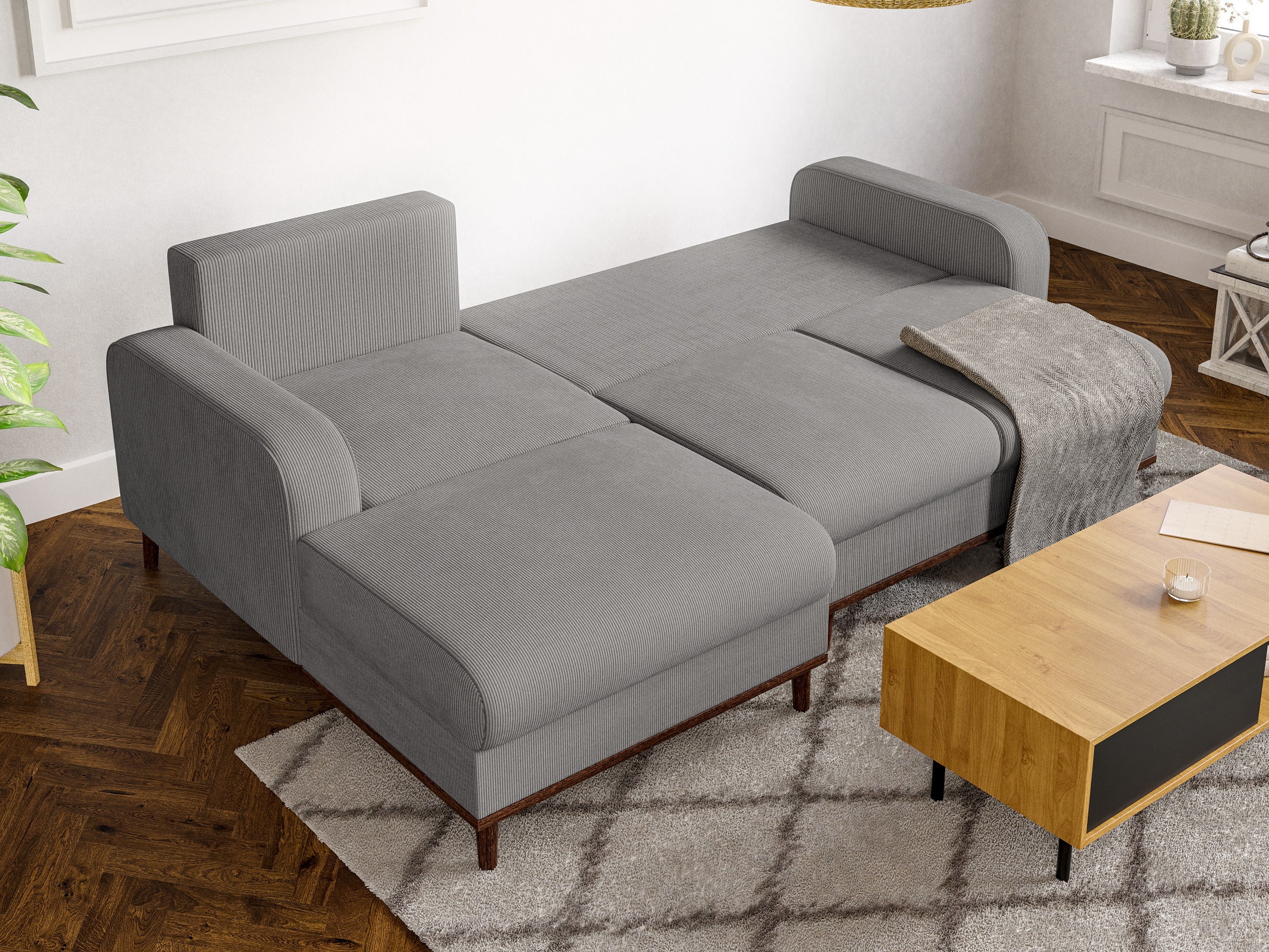 Corner sofa Rocklin 129 (Fjord 08)