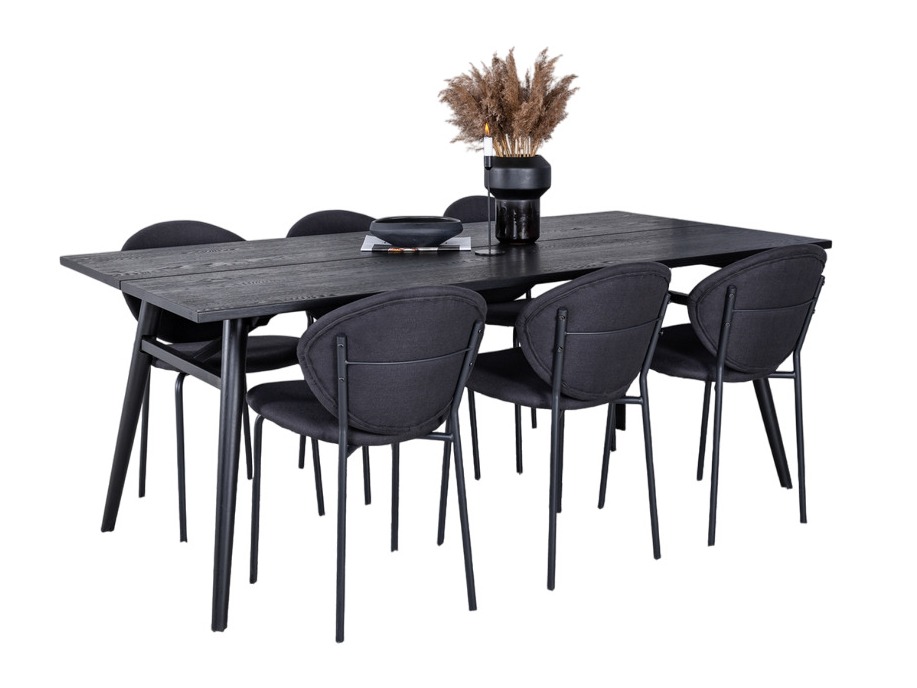 Dining set Dallas 5025 (Black)