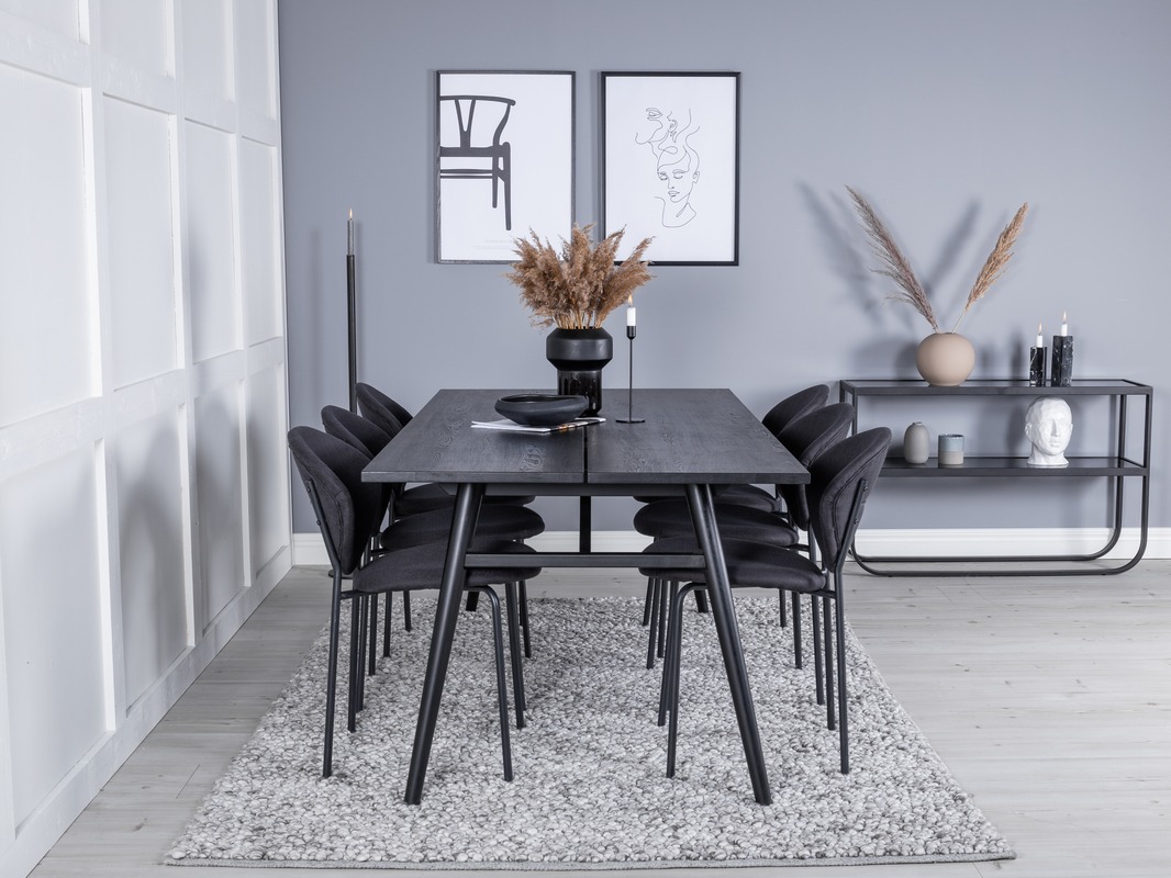 Dining set Dallas 5025 (Black)