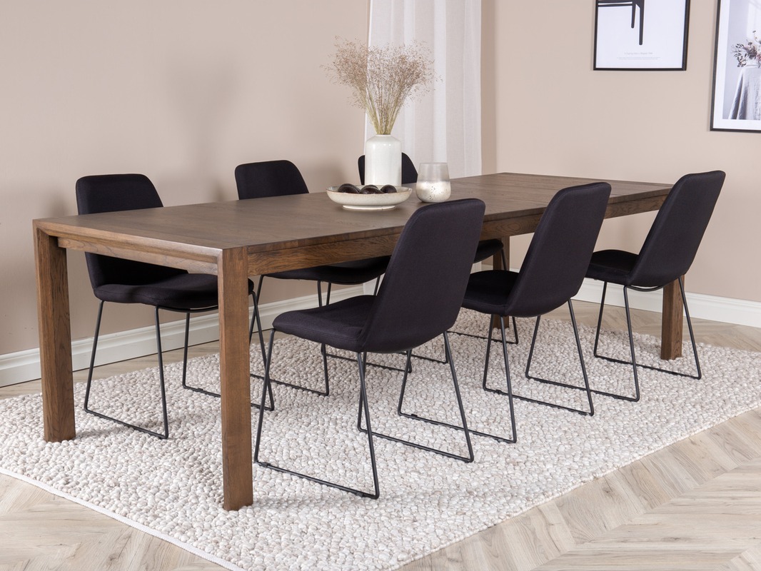 Dining set Dallas 5027 (Dark oak)