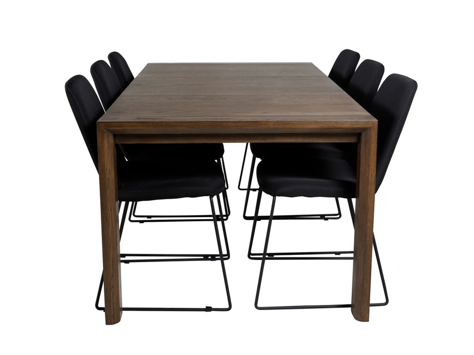 Dining set Dallas 5027 (Dark oak)
