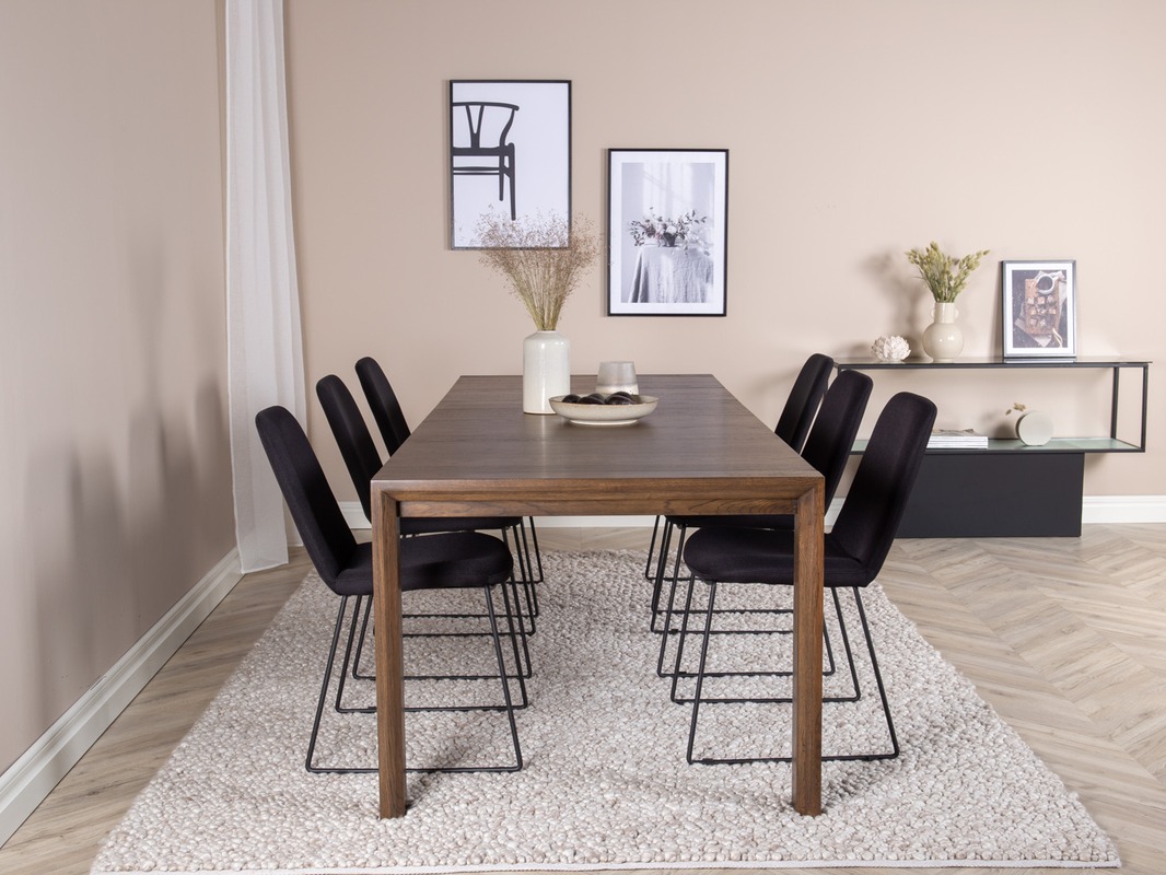 Dining set Dallas 5027 (Dark oak)