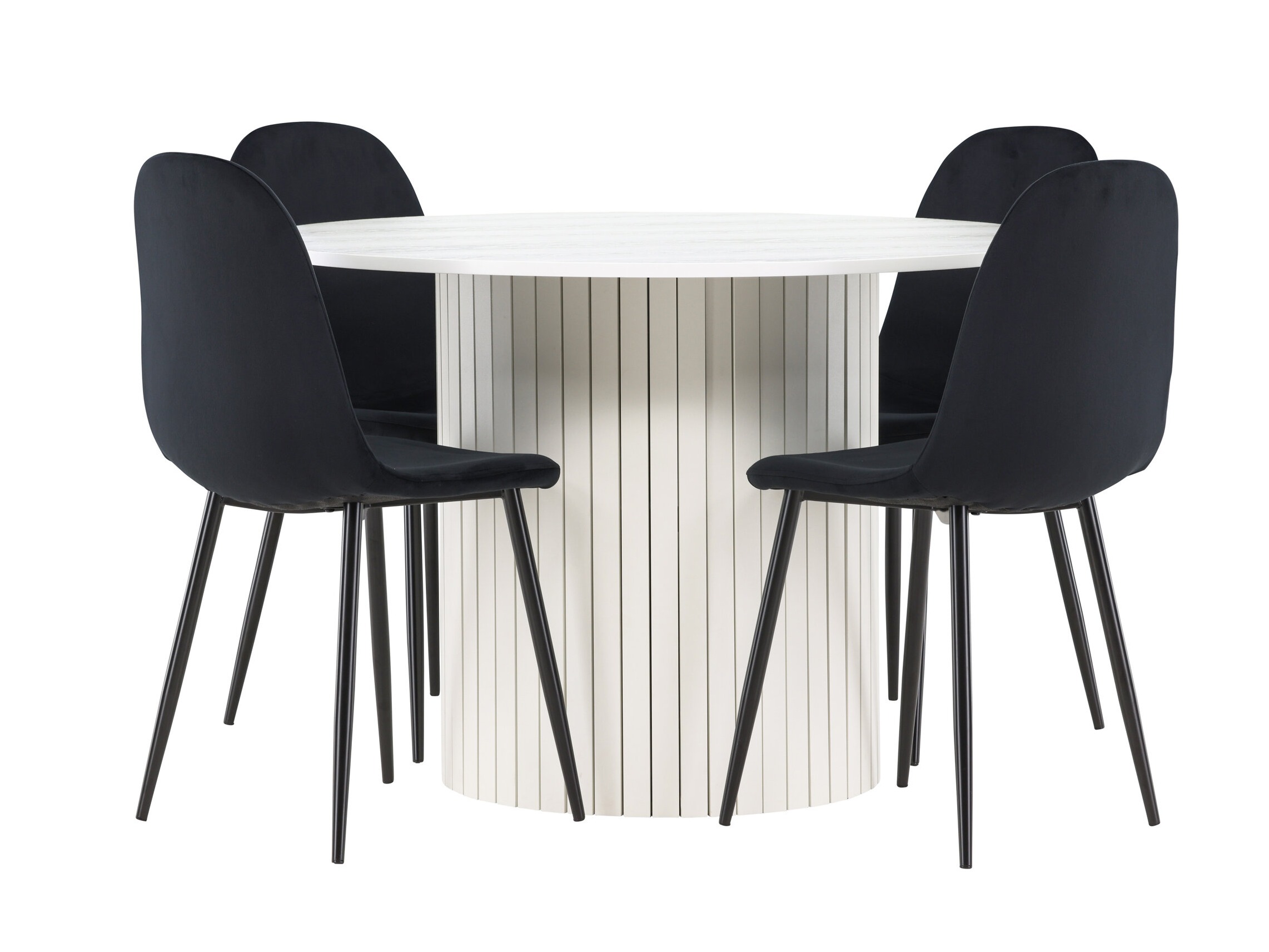 Dining set Dallas 5028 (Black)