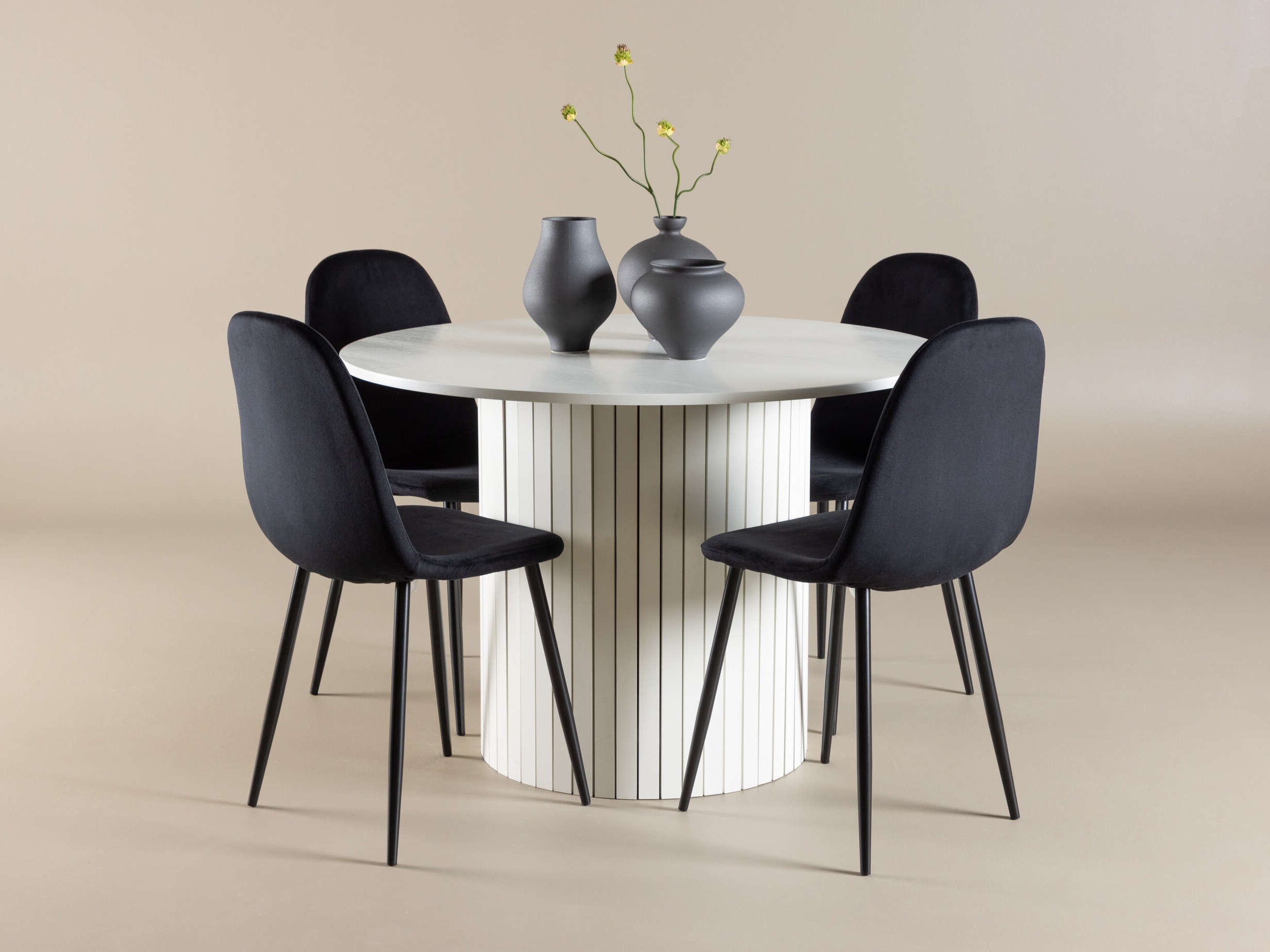 Dining set Dallas 5028 (Black)