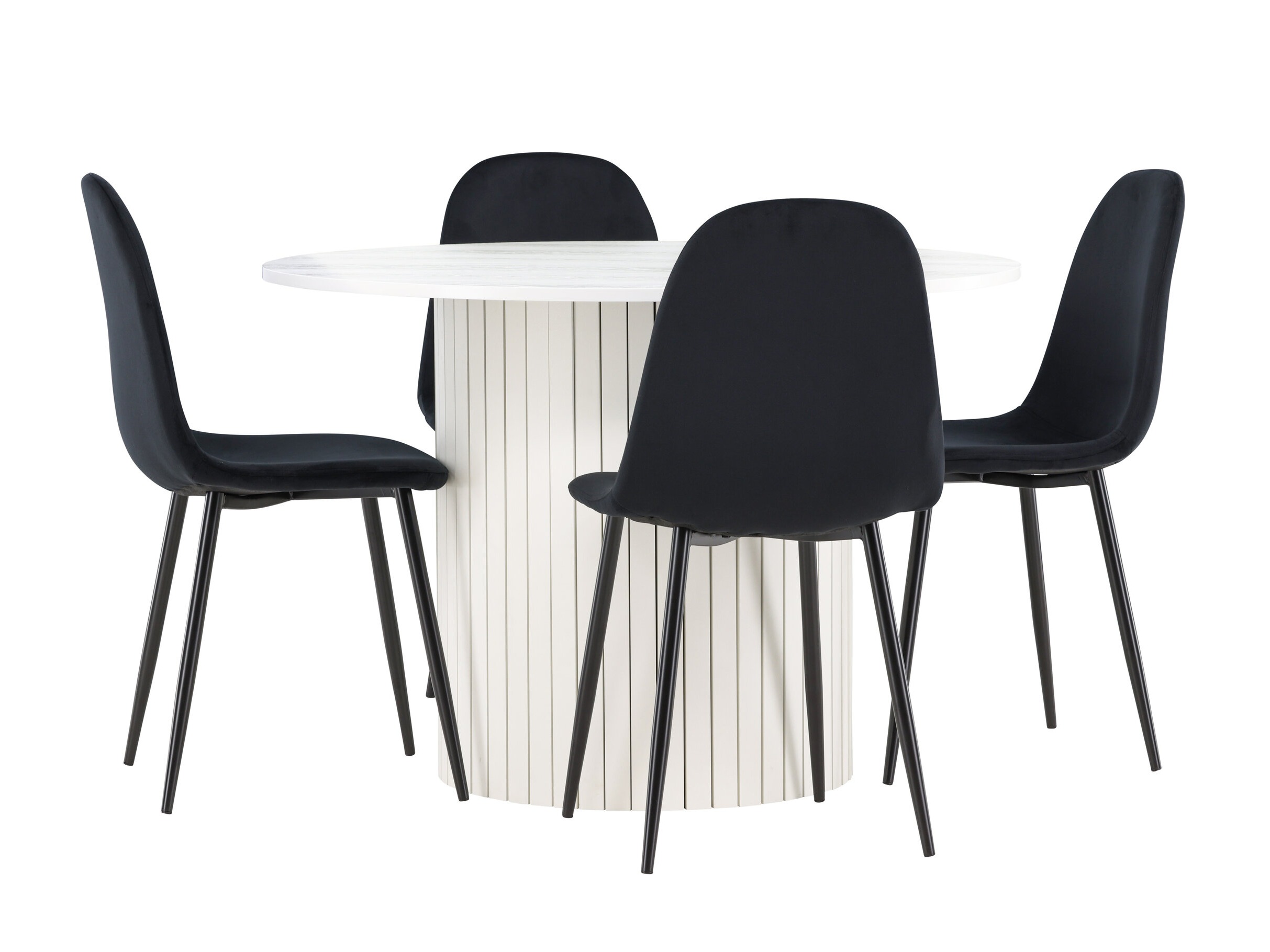 Dining set Dallas 5028 (Black)