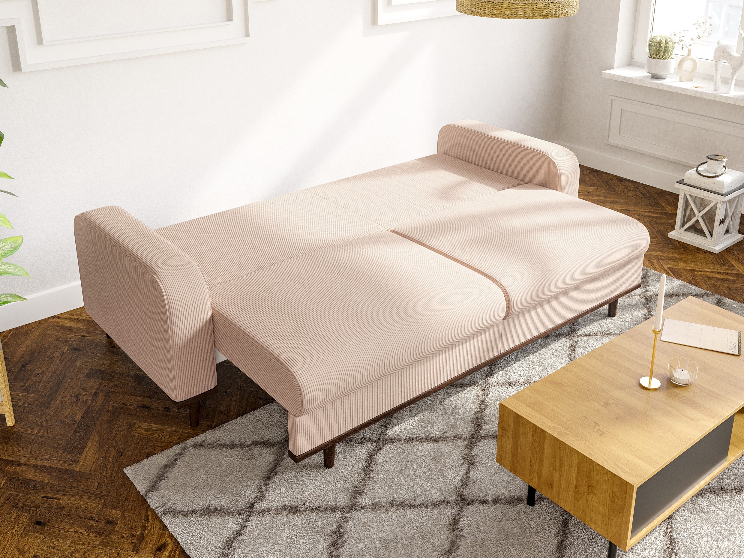 Sofa bed Rocklin 130 (Fjord 23)