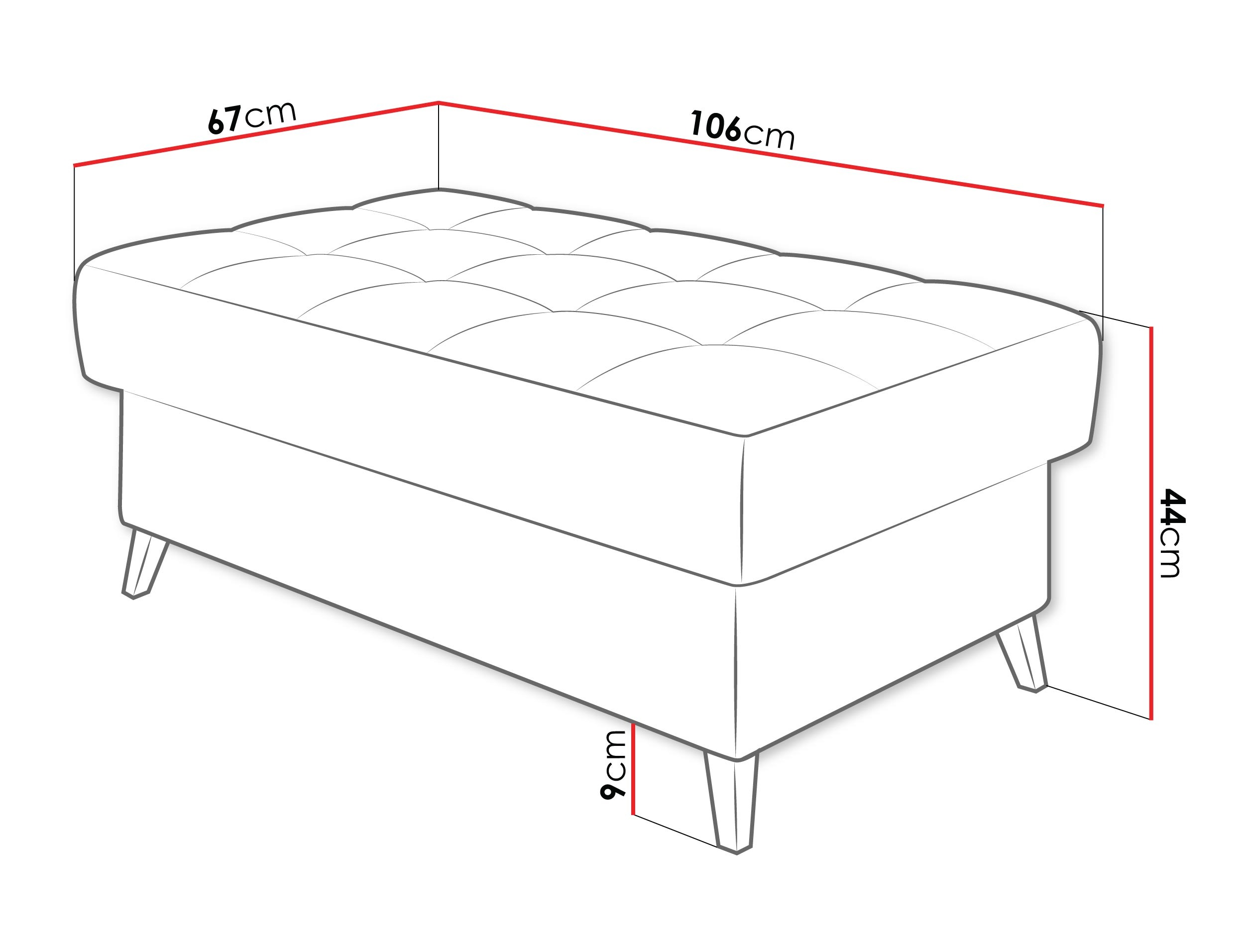 Upholstered bench Comfivo Agnus (Nazar 225.02)