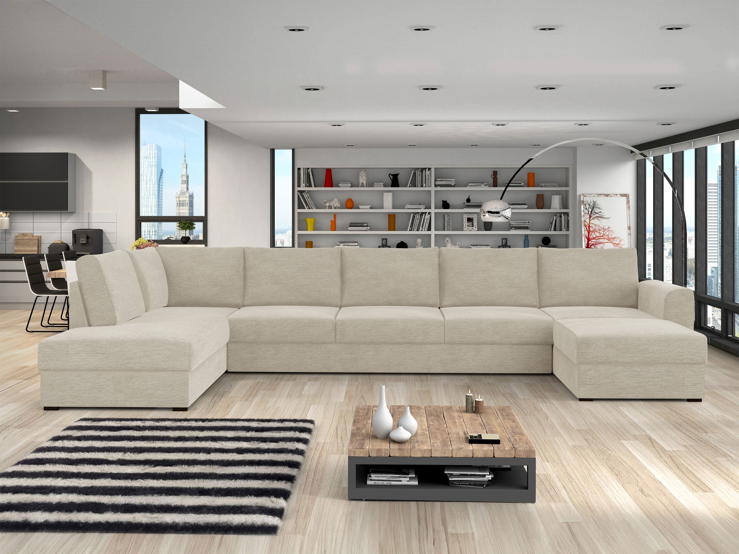 Corner sofa Comfivo Flumen I (Nazar 225.02)