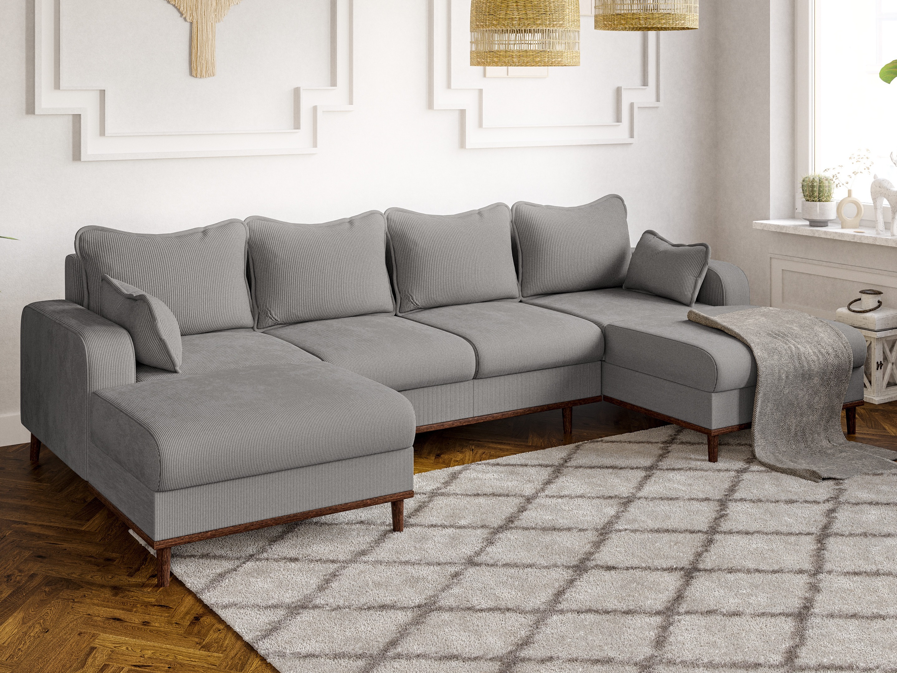 Corner sofa Rocklin 131 (Fjord 08)