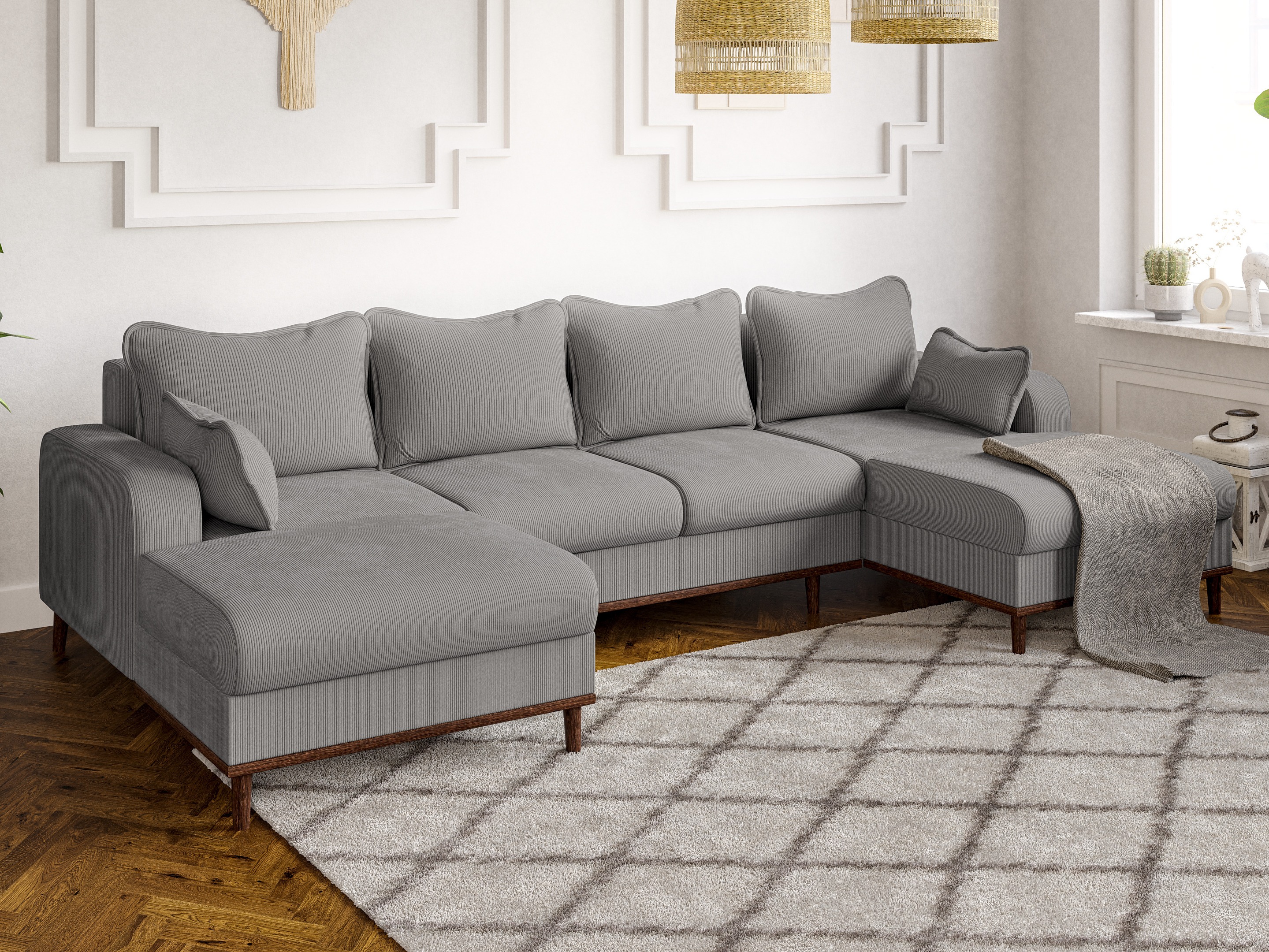 Corner sofa Rocklin 131 (Fjord 08)