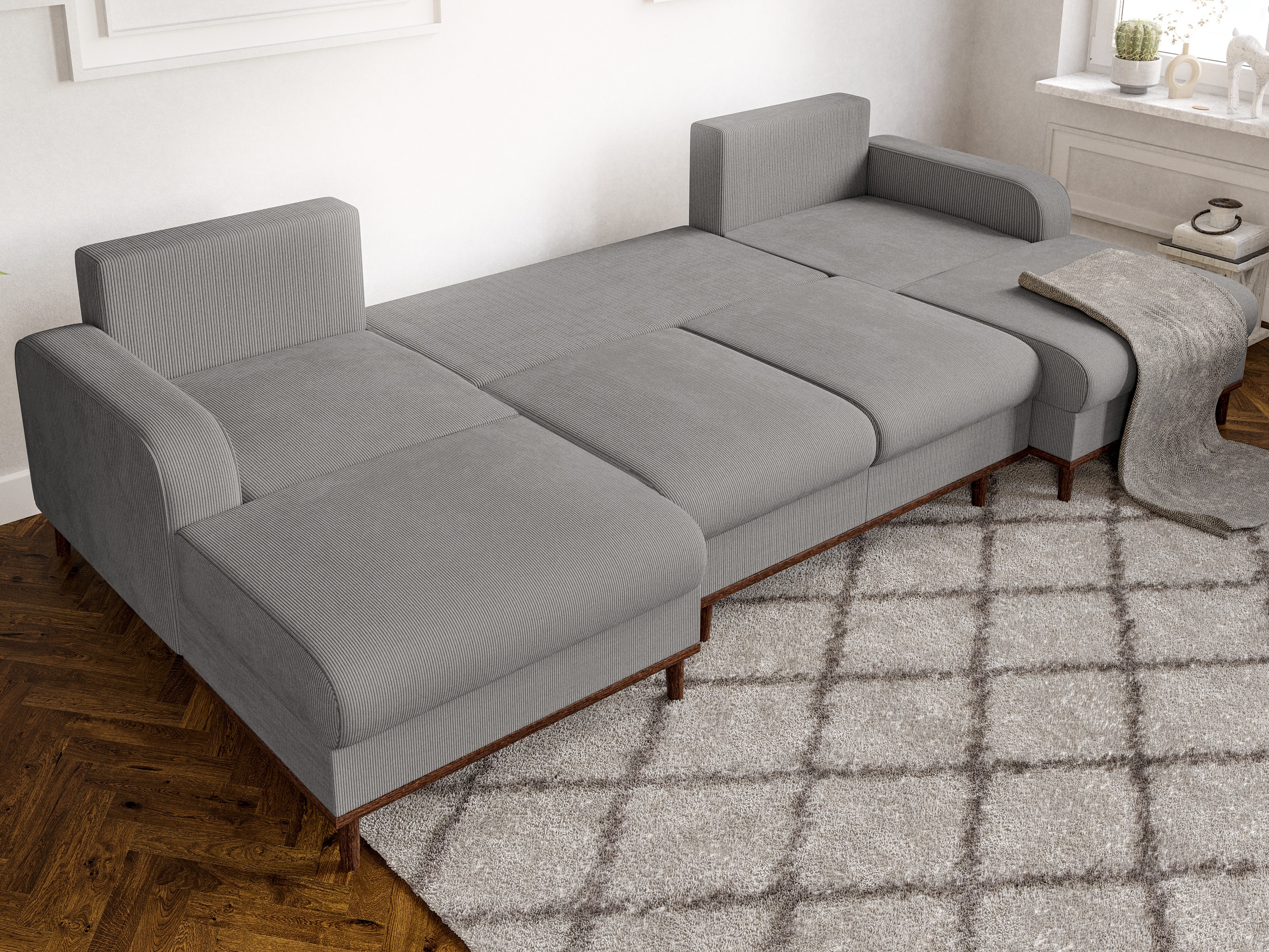Corner sofa Rocklin 131 (Fjord 08)