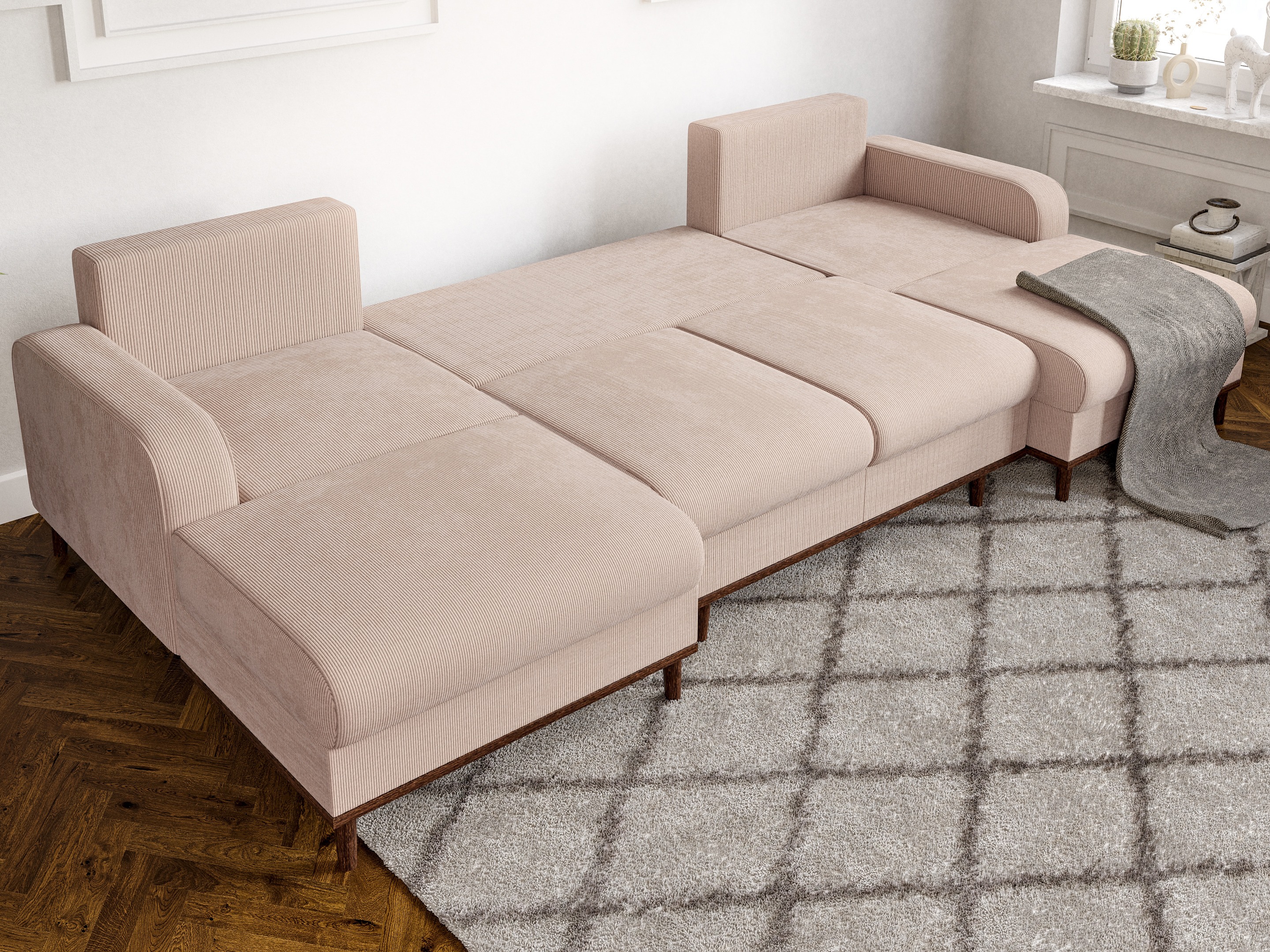 Corner sofa Rocklin 131 (Fjord 23)
