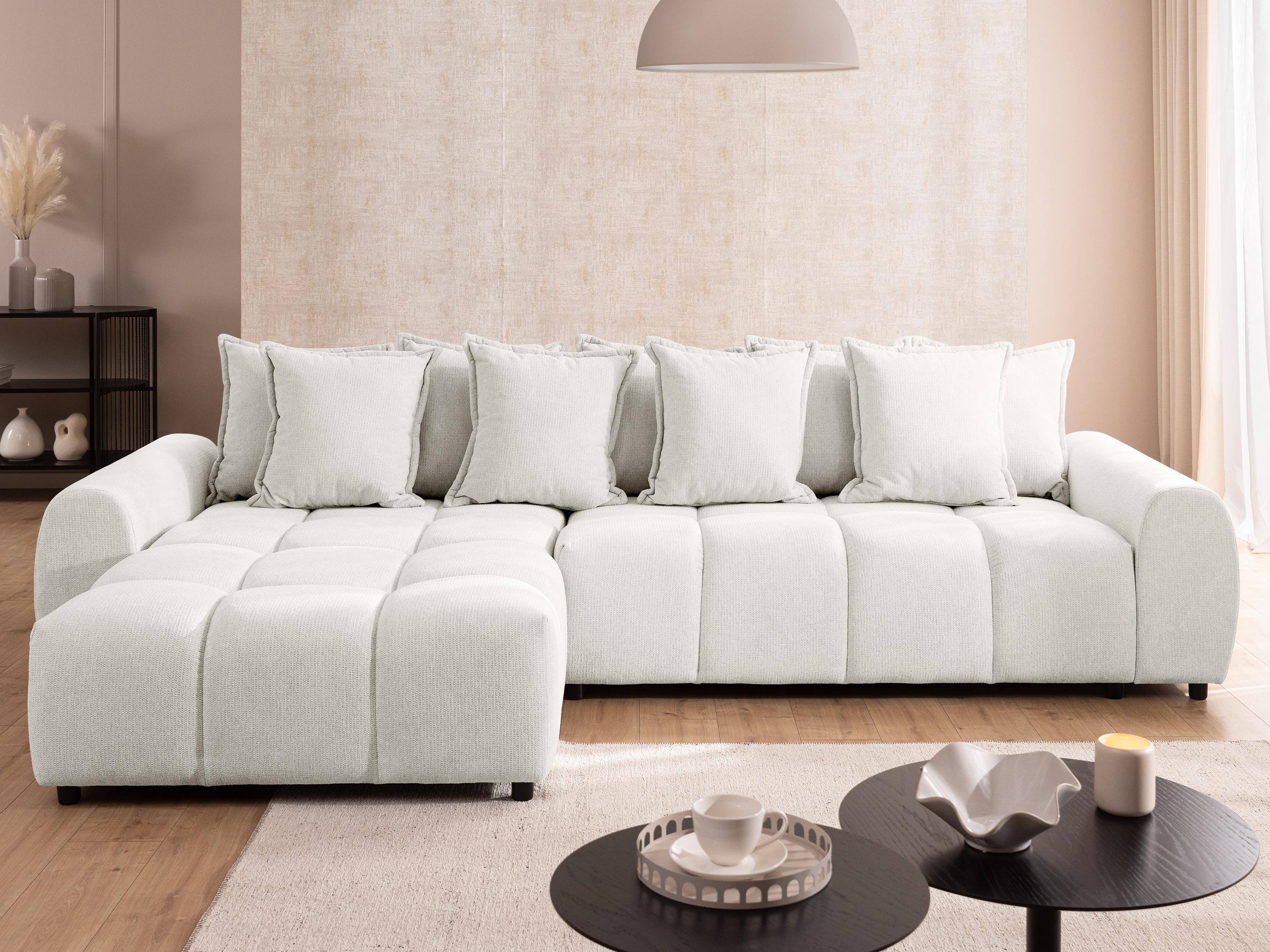 Corner sofa Rocklin 132 (Aragon 01)