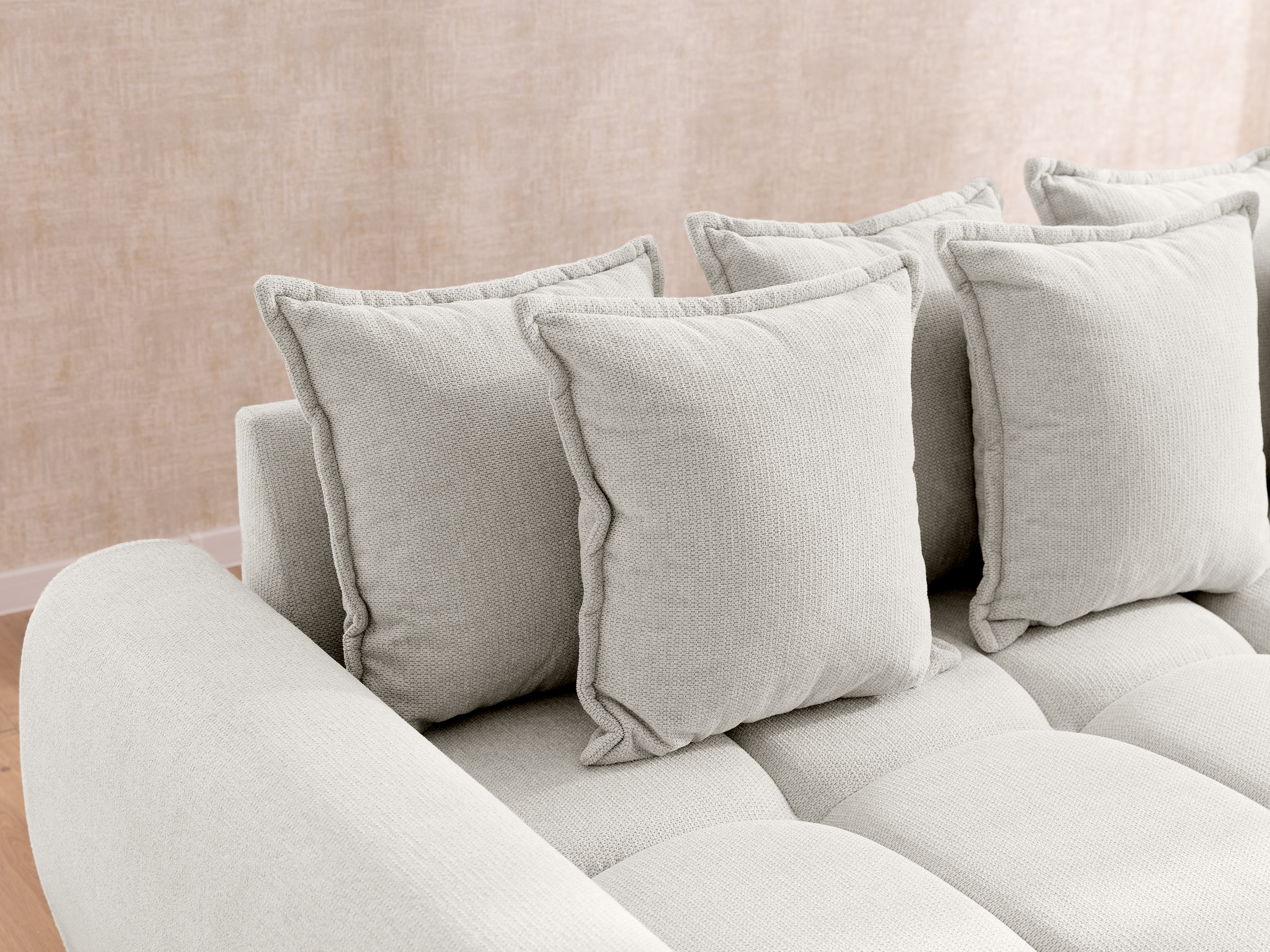 Corner sofa Rocklin 132 (Aragon 01)