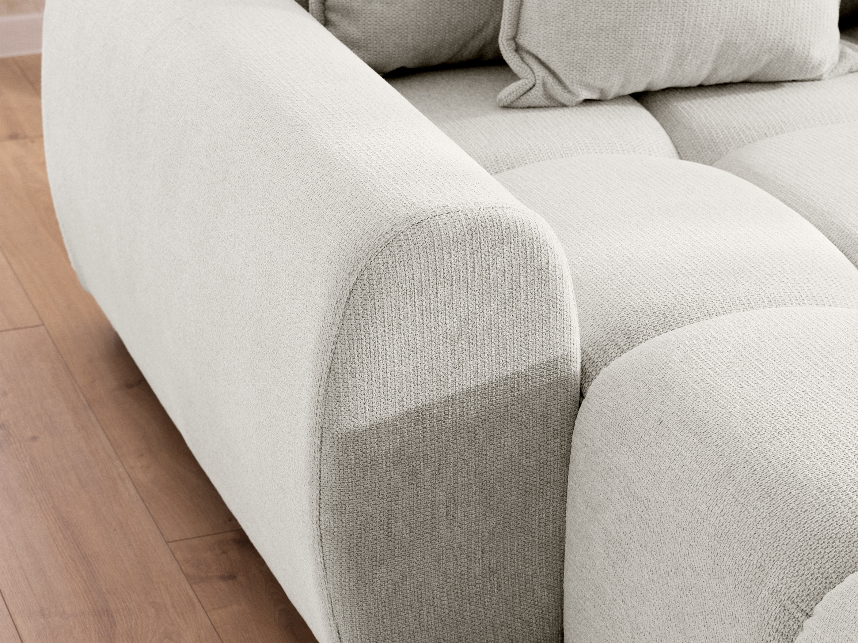 Corner sofa Rocklin 132 (Aragon 01)