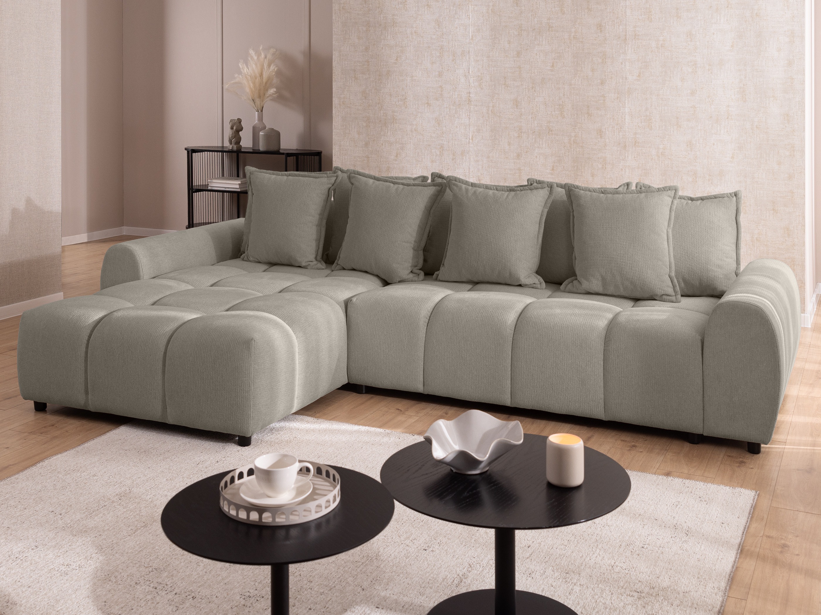 Corner sofa Rocklin 132 (Aragon 20)