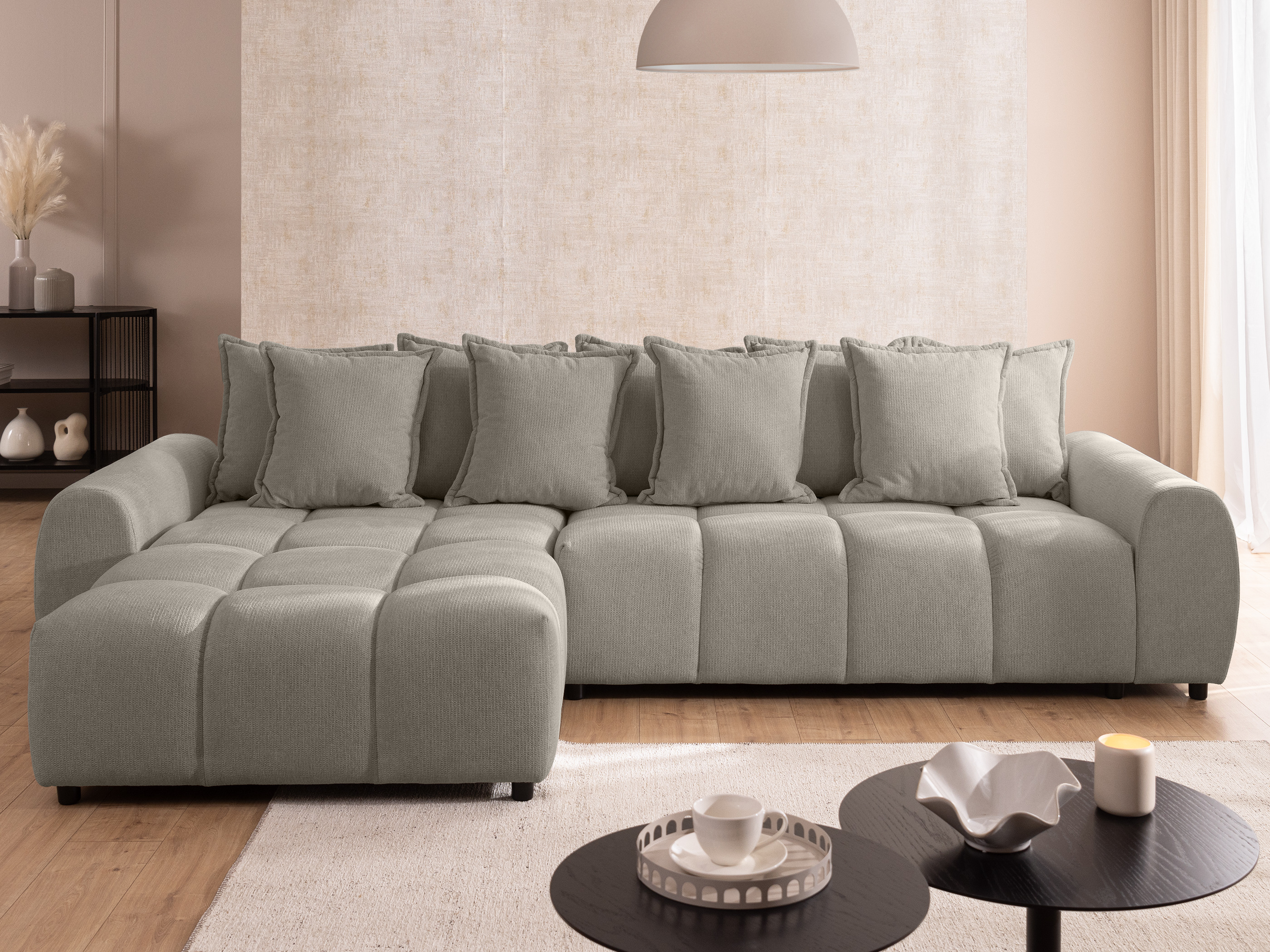 Corner sofa Rocklin 132 (Aragon 20)