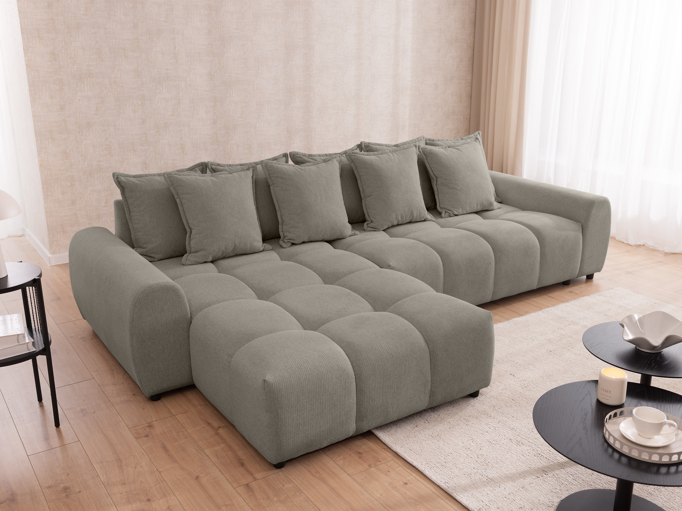 Corner sofa Rocklin 132 (Aragon 20)