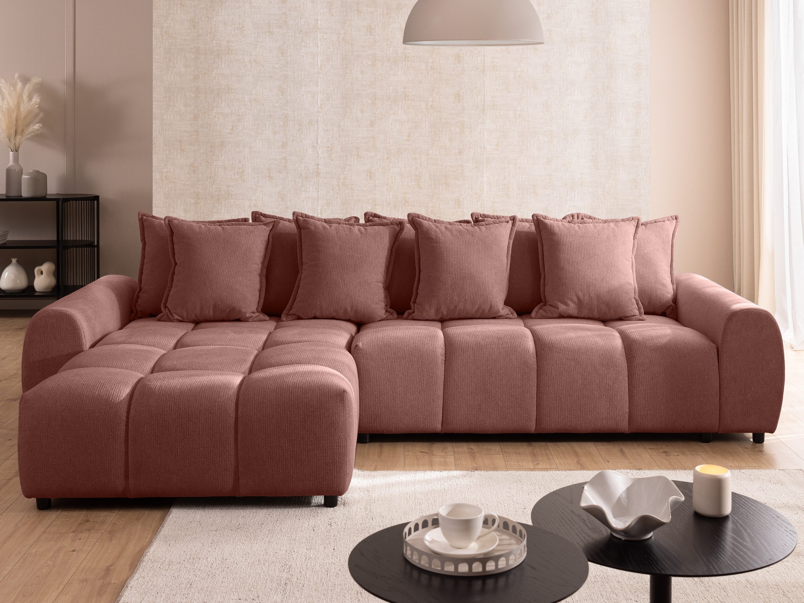 Corner sofa Rocklin 132 (Aragon 59)
