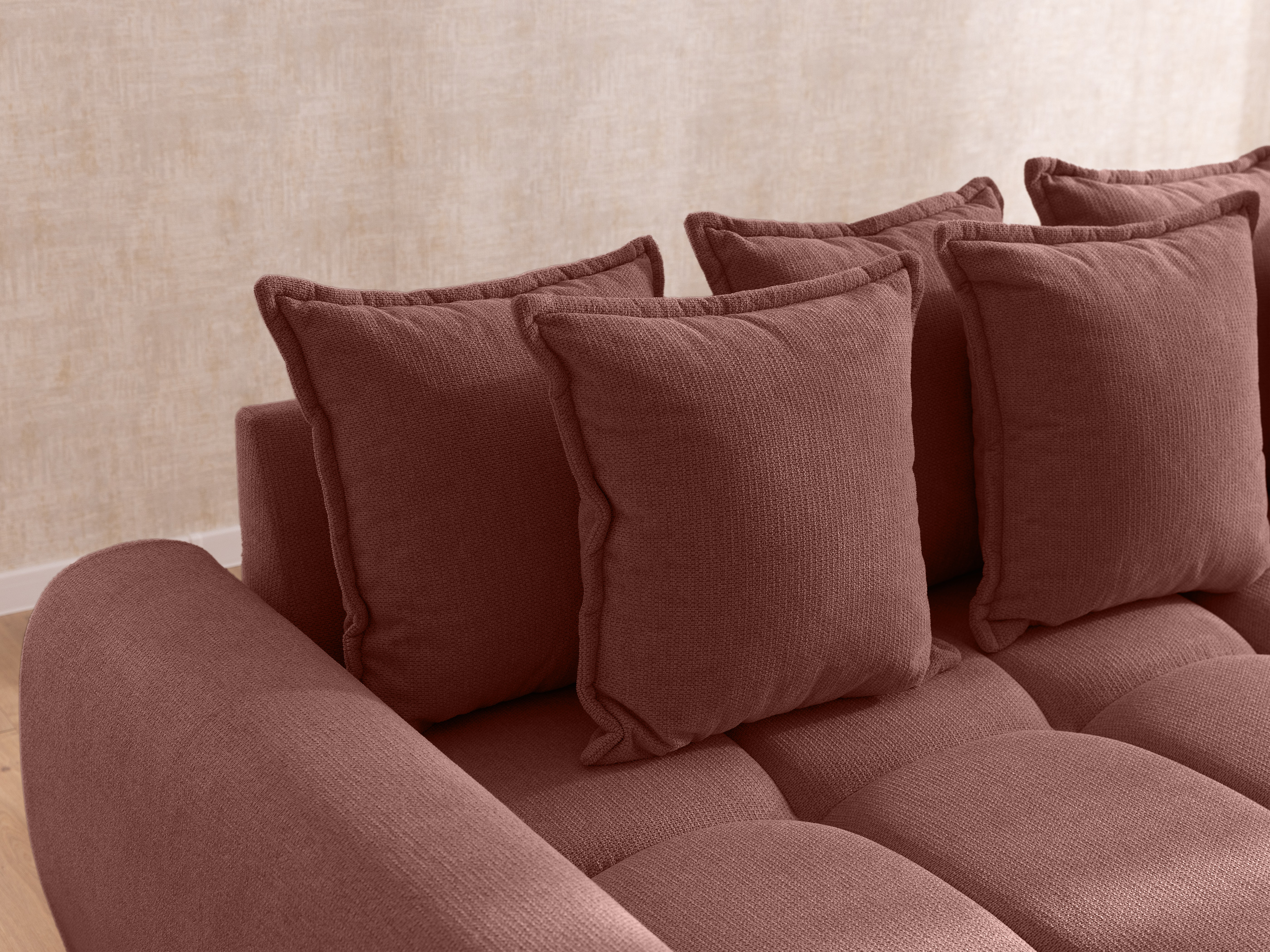 Corner sofa Rocklin 132 (Aragon 59)