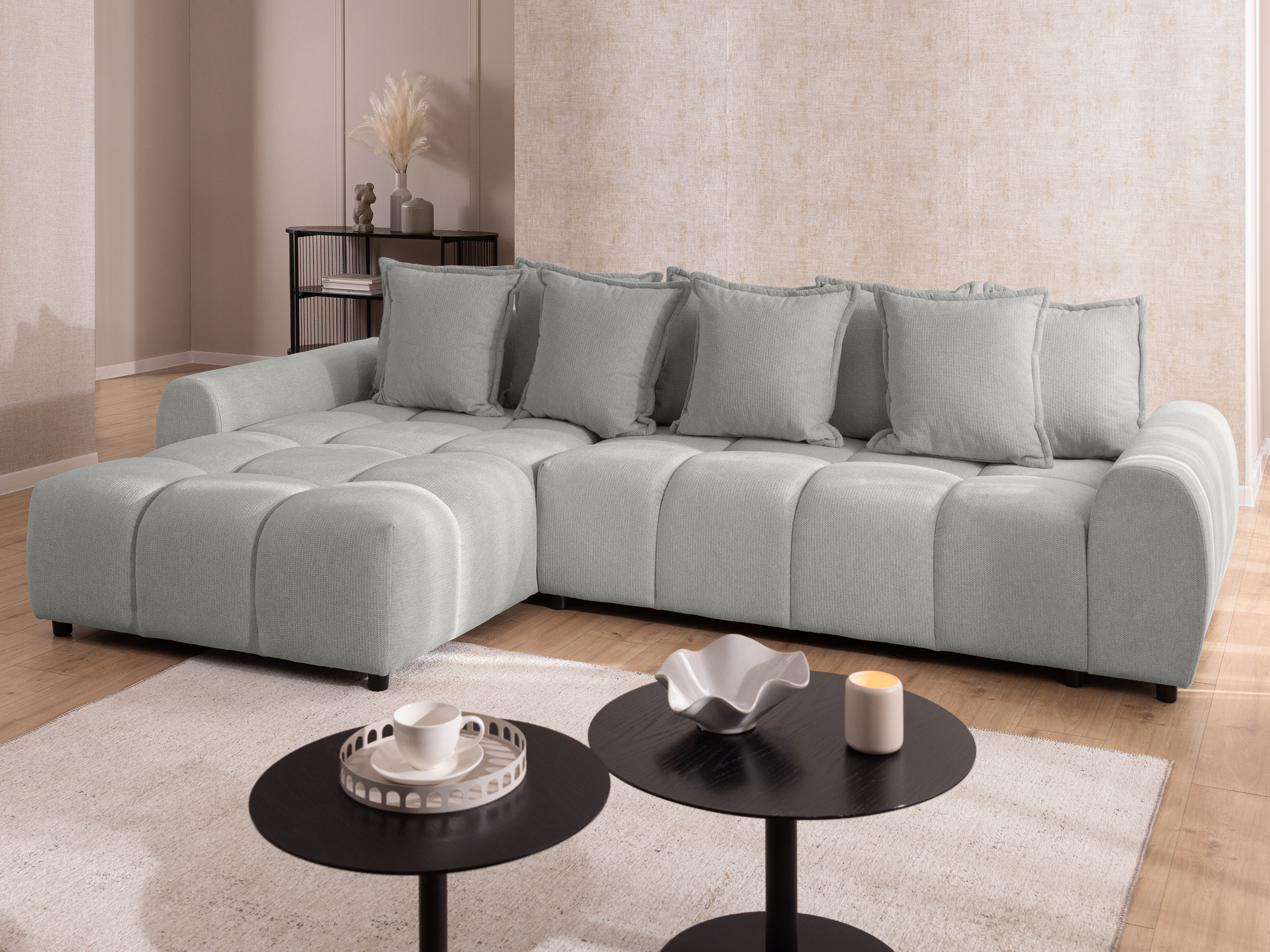 Corner sofa Rocklin 132 (Aragon 80)