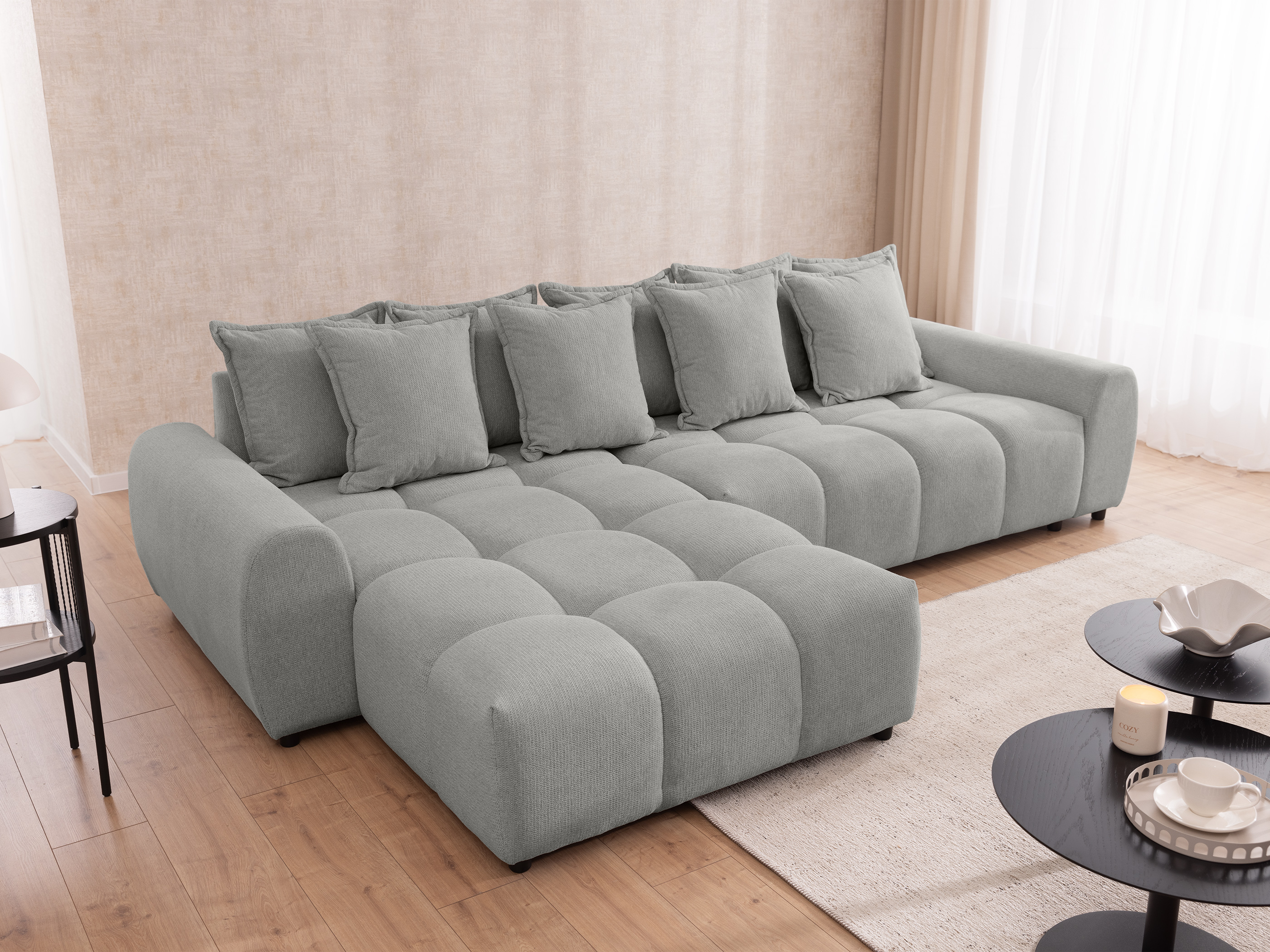 Corner sofa Rocklin 132 (Aragon 80)