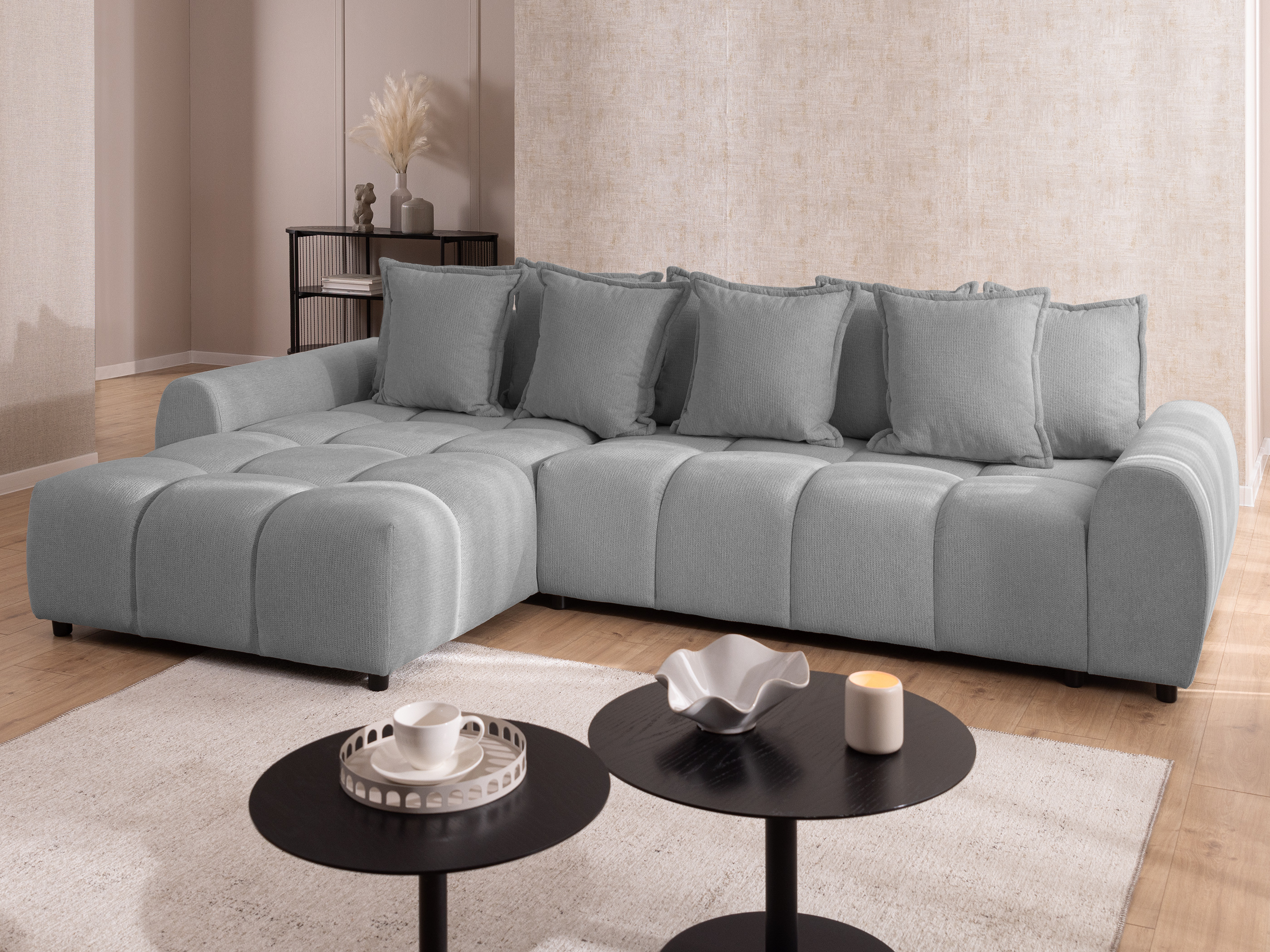Corner sofa Rocklin 132 (Aragon 90)