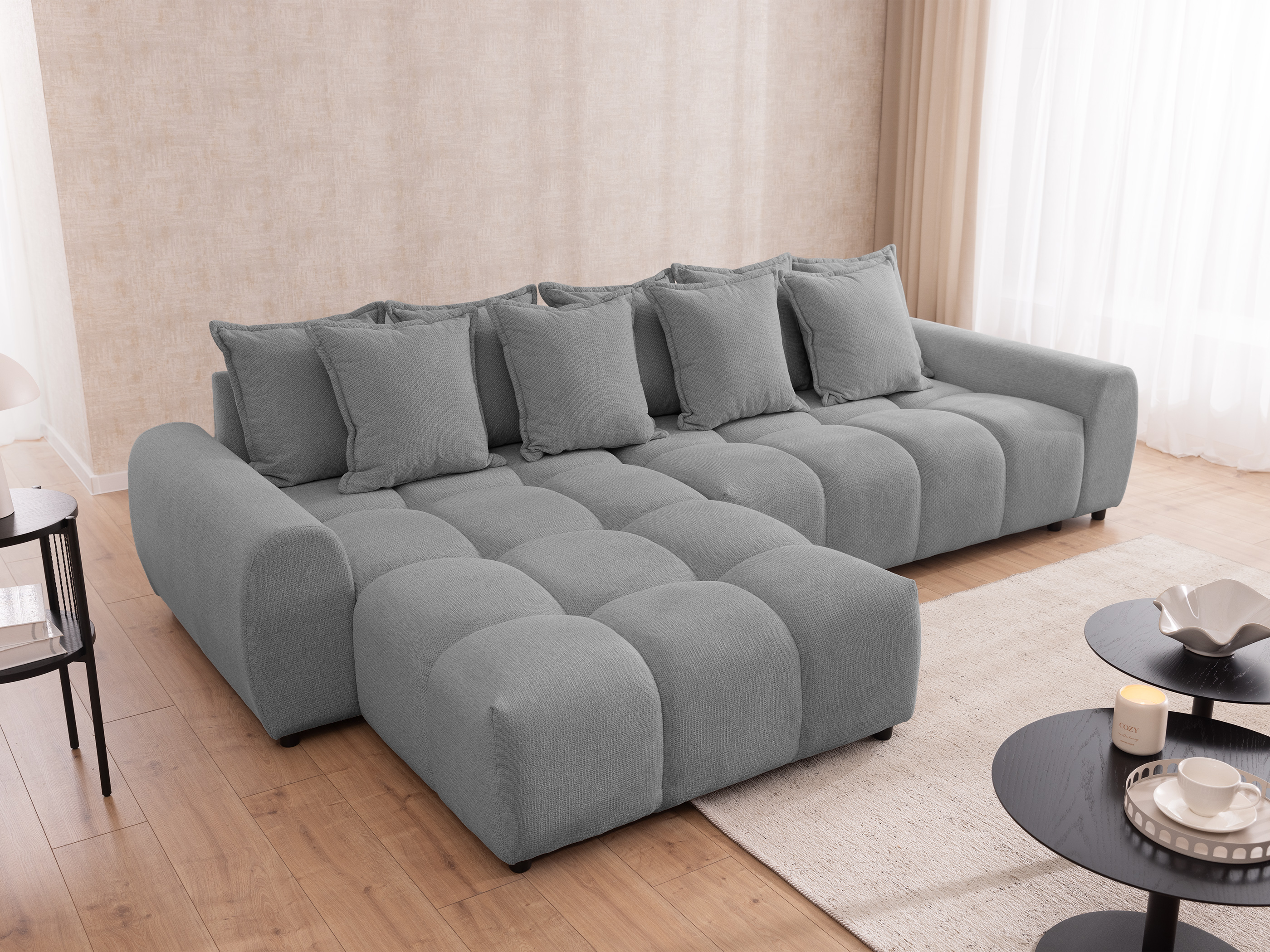 Corner sofa Rocklin 132 (Aragon 90)