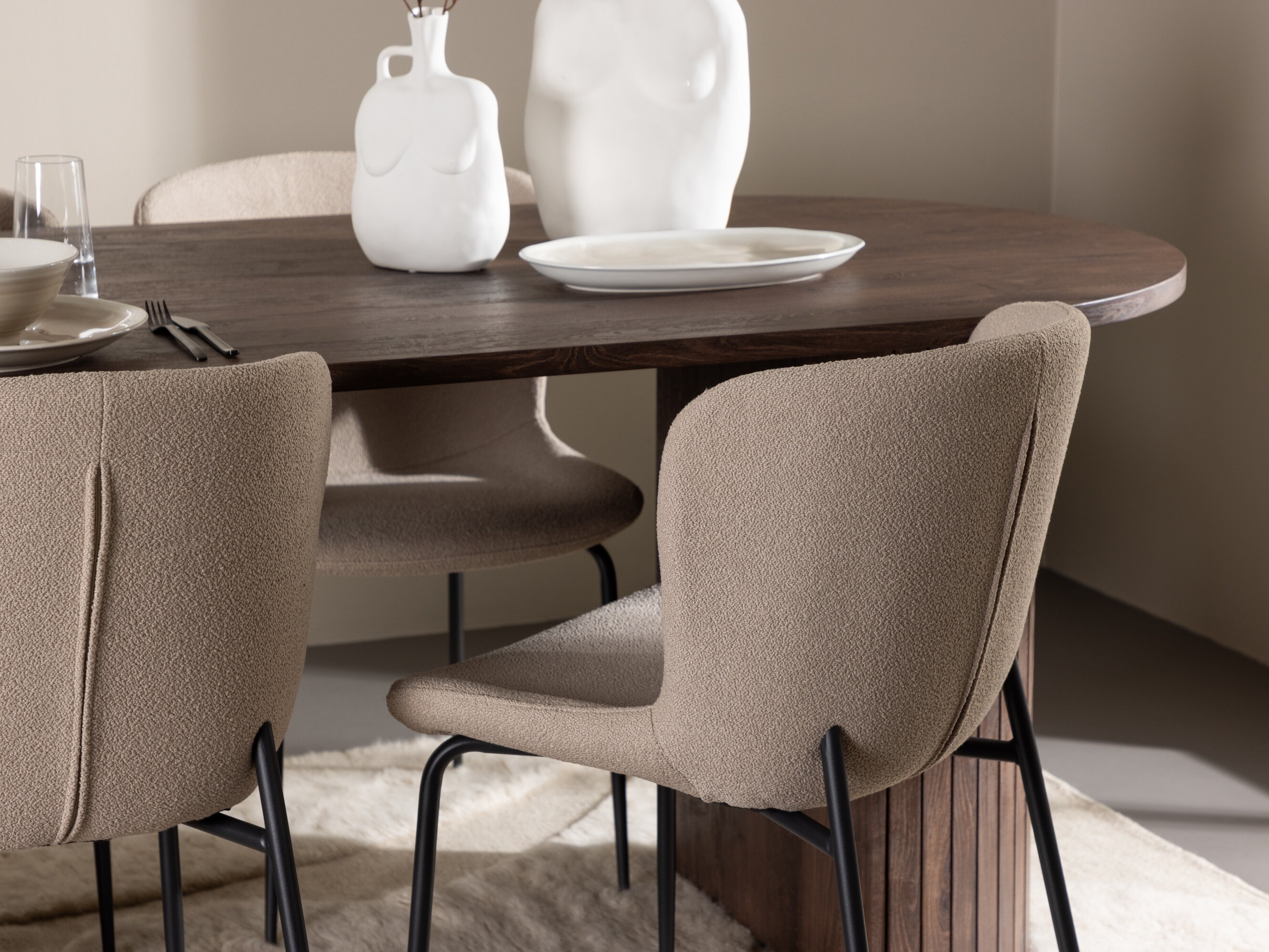 Dining set Dallas 5036 (Beige)