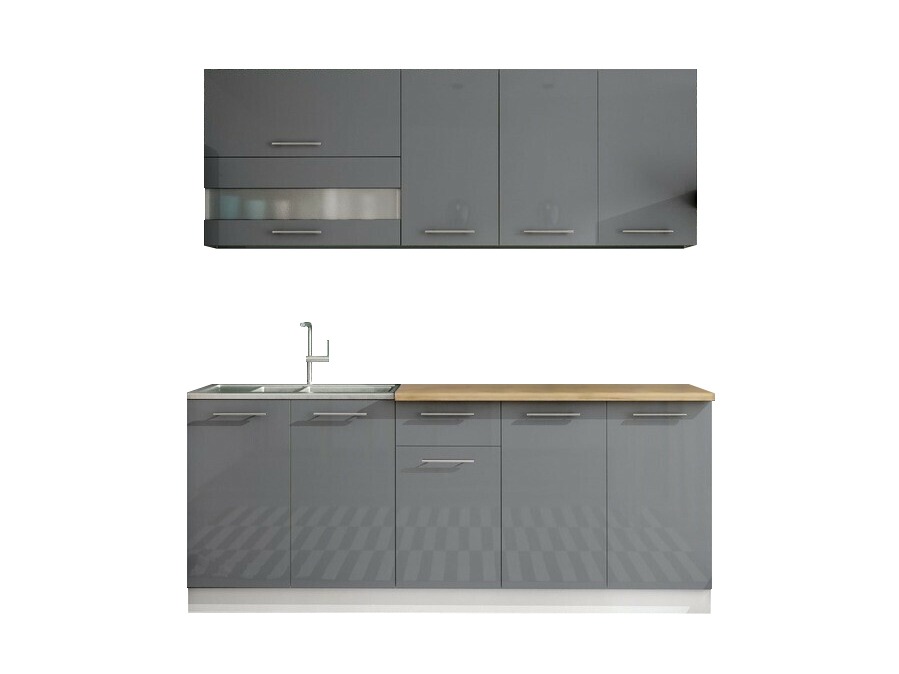 Modular kitchen set Tiffa Grey 102