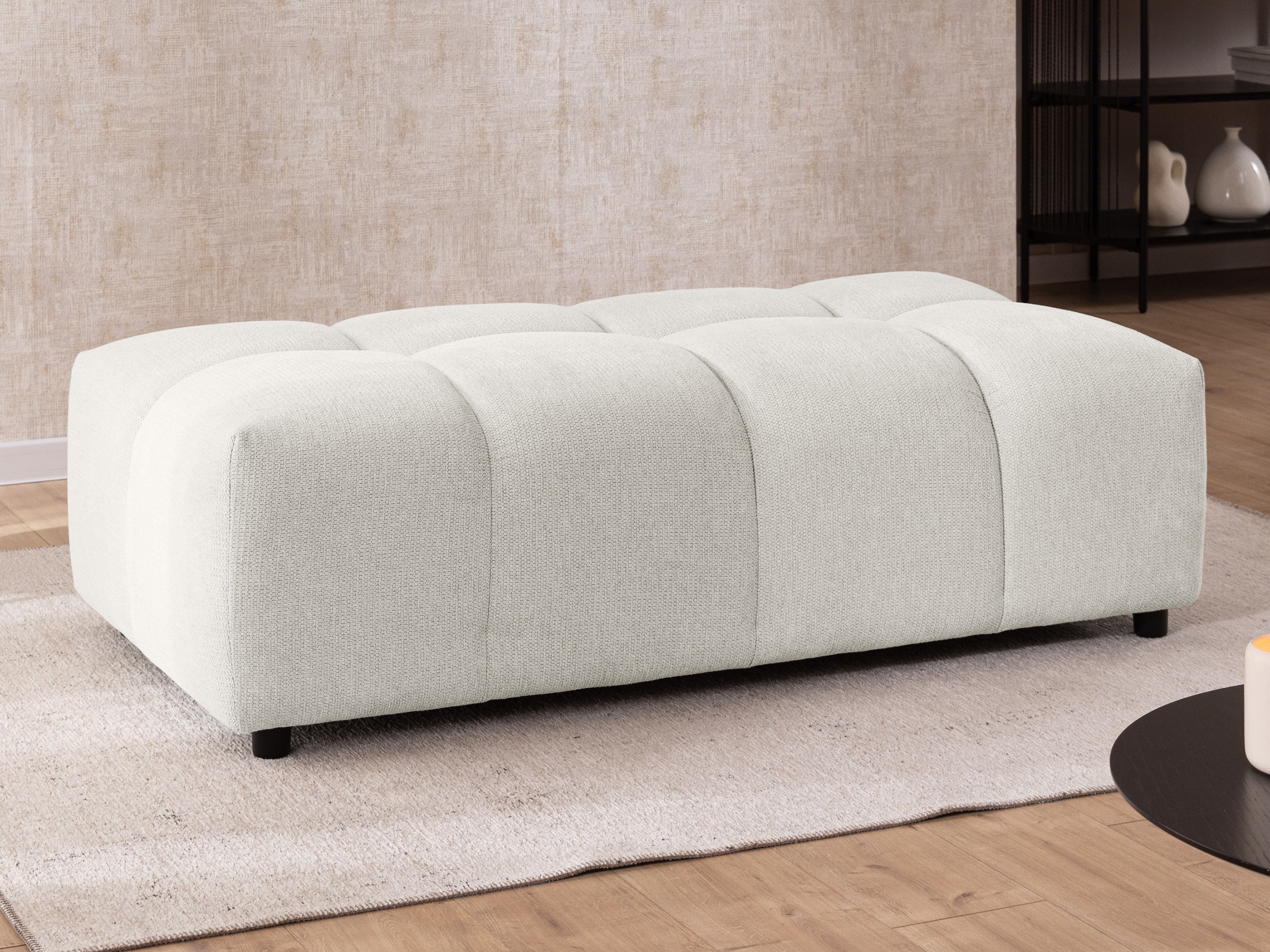 Upholstered bench Rocklin 133 (Aragon 01)