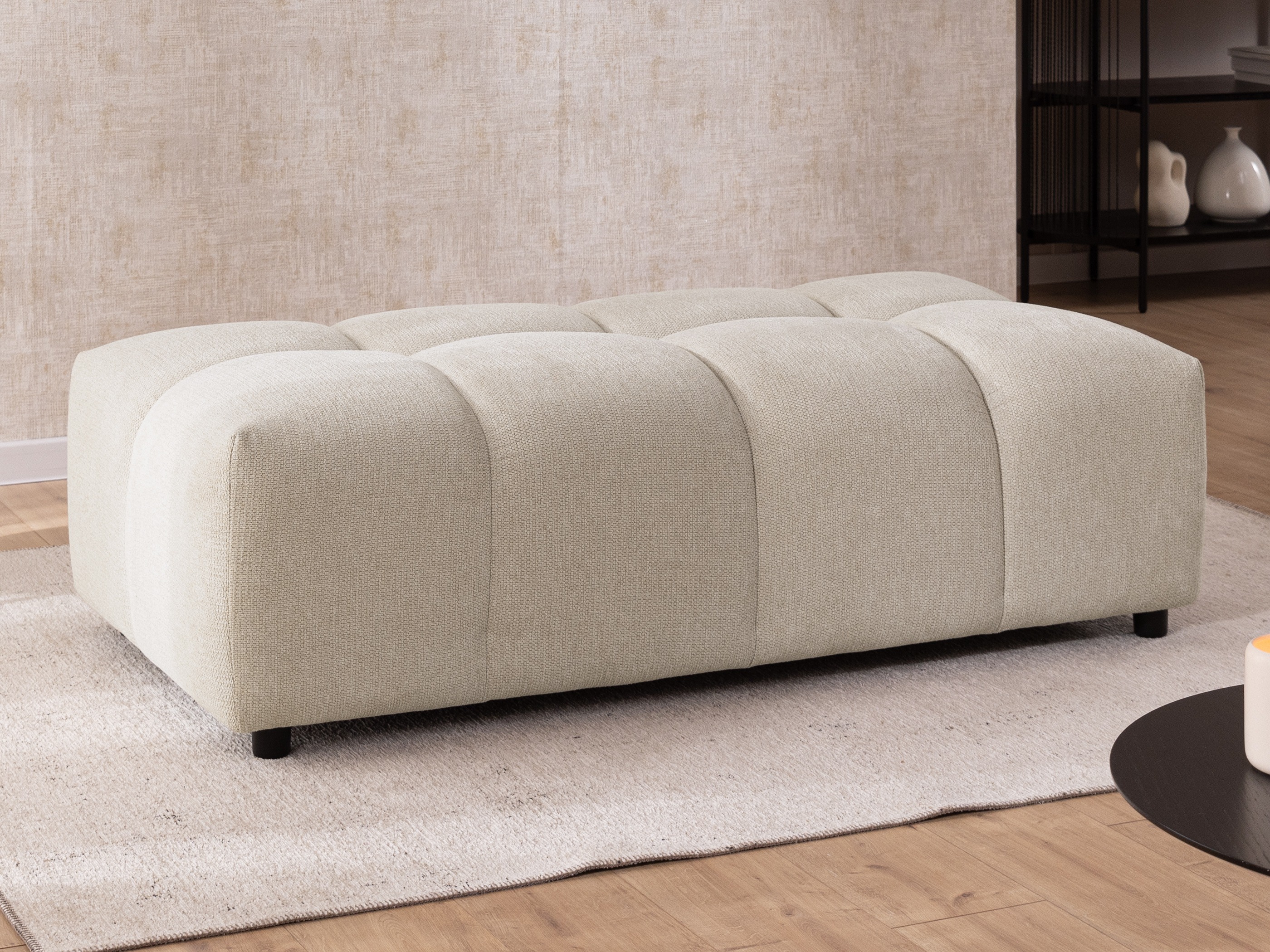 Upholstered bench Rocklin 133 (Aragon 03)