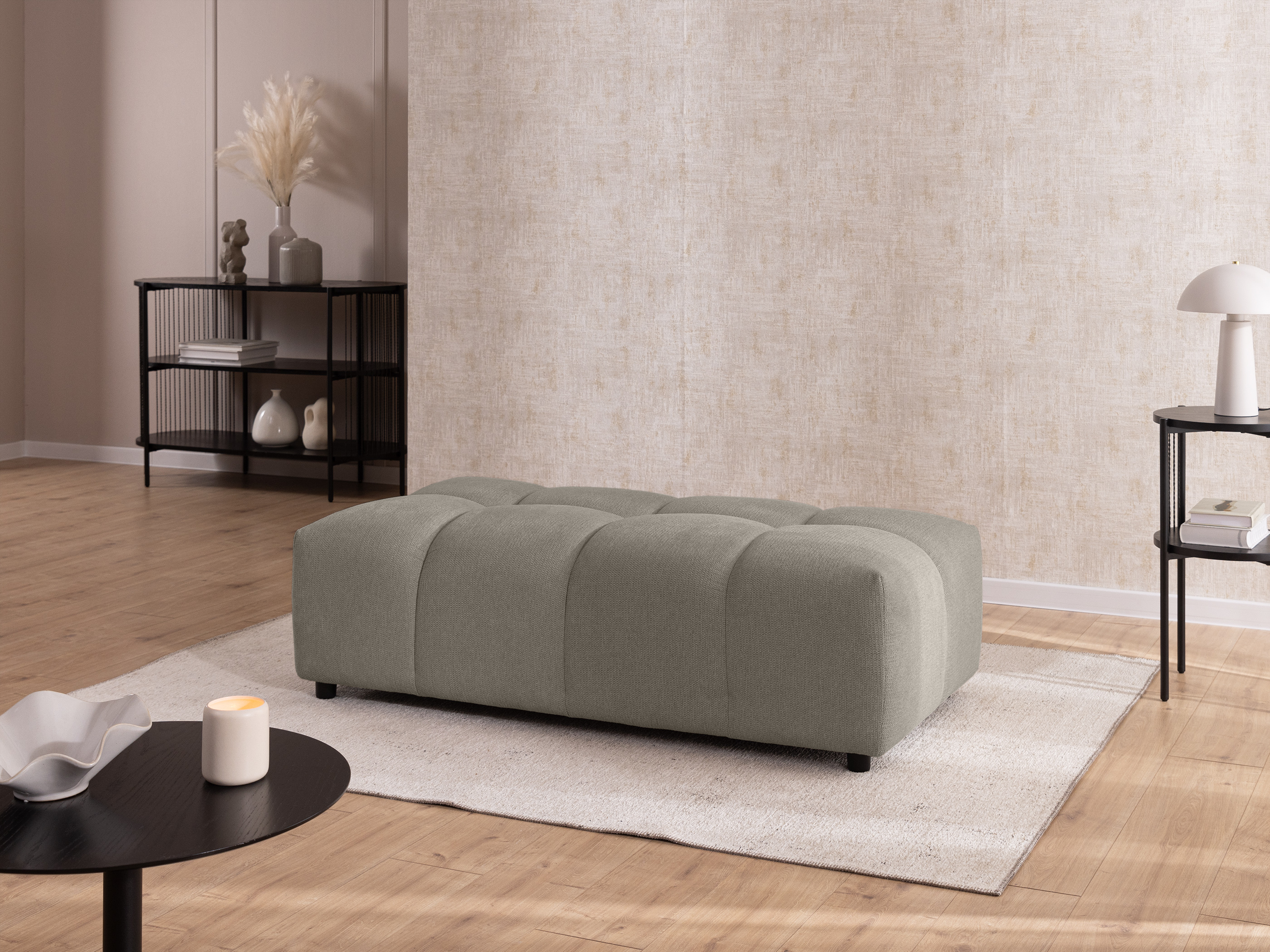 Upholstered bench Rocklin 133 (Aragon 20)