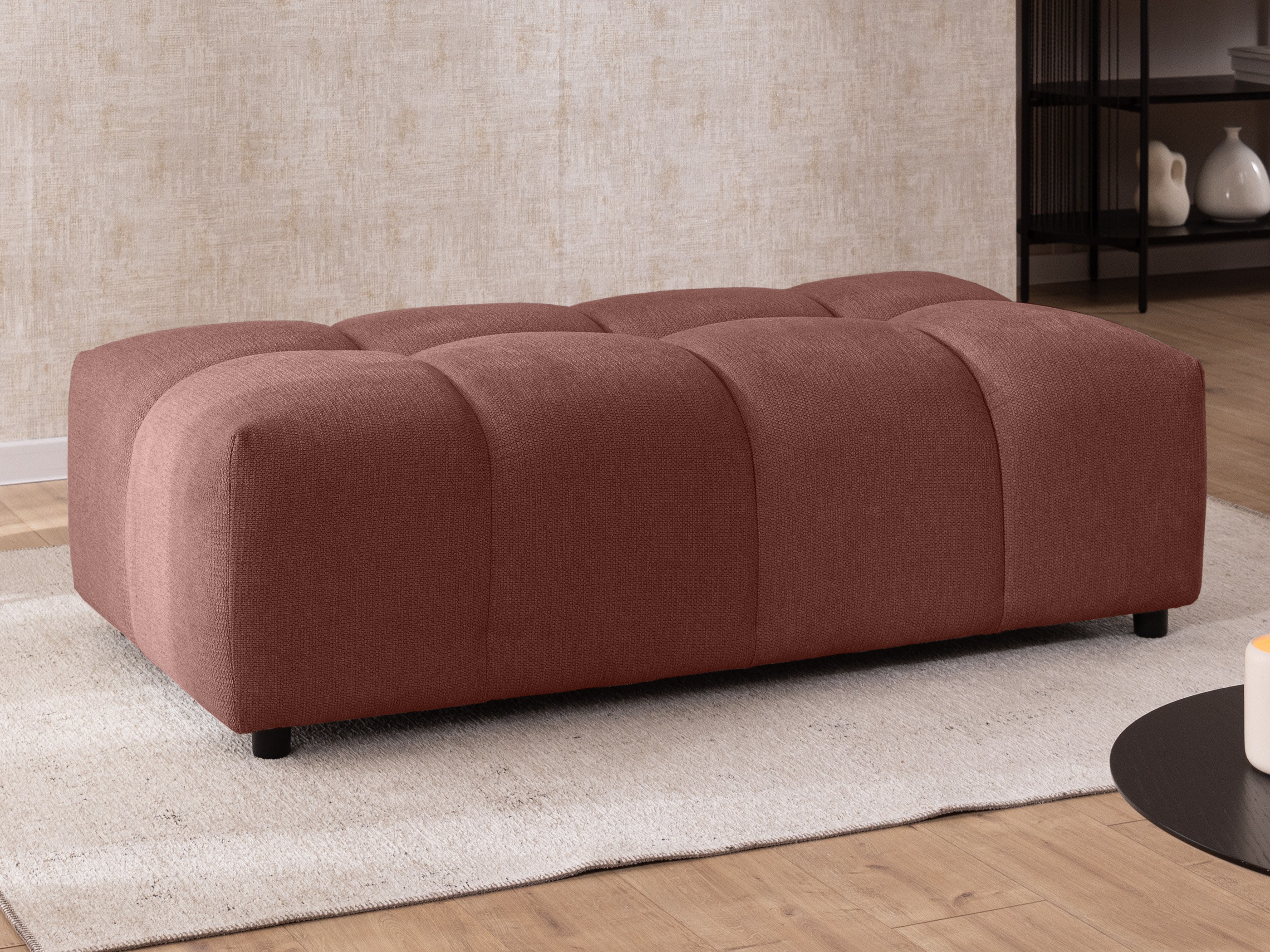 Upholstered bench Rocklin 133 (Aragon 59)