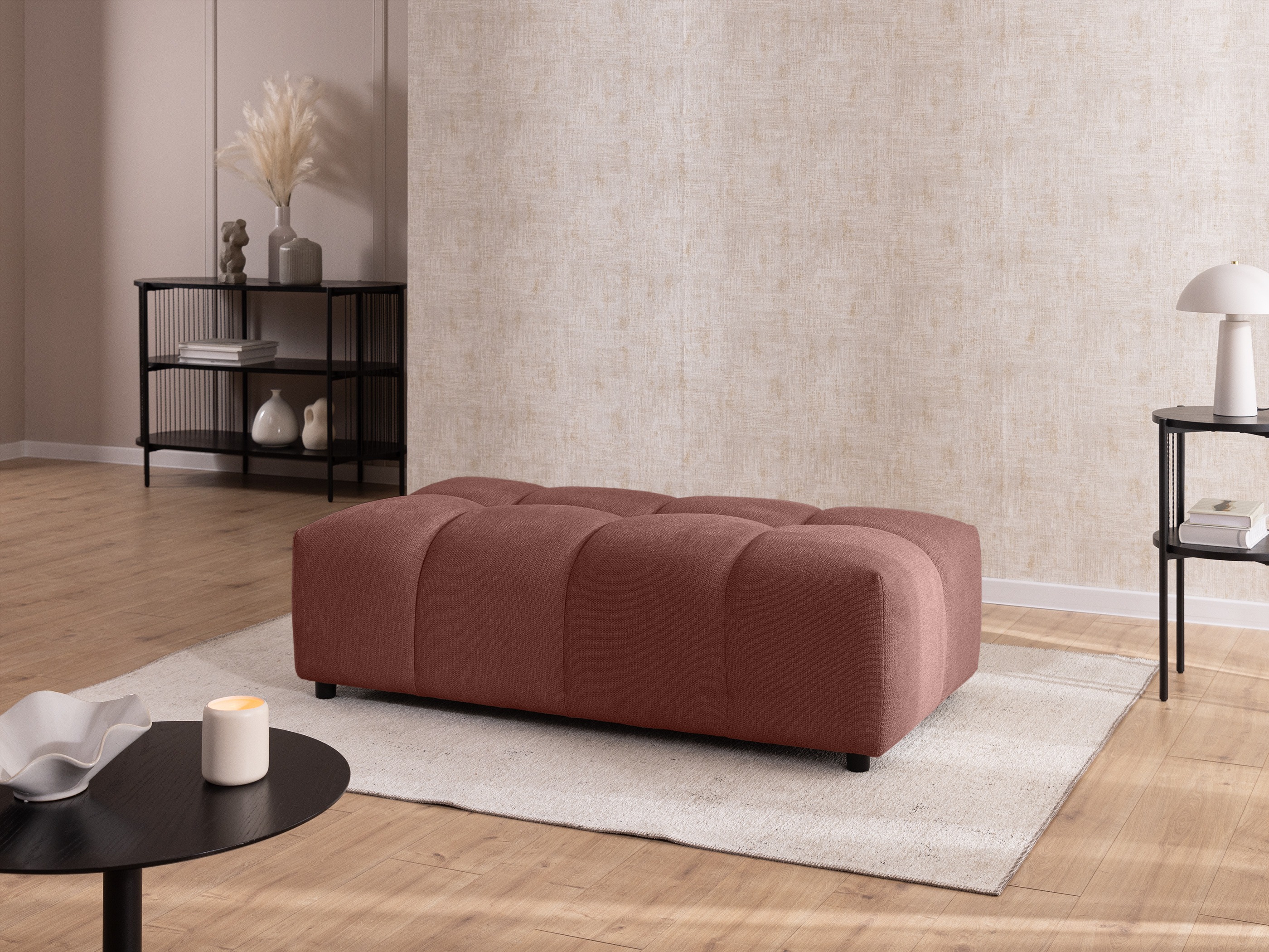 Upholstered bench Rocklin 133 (Aragon 59)