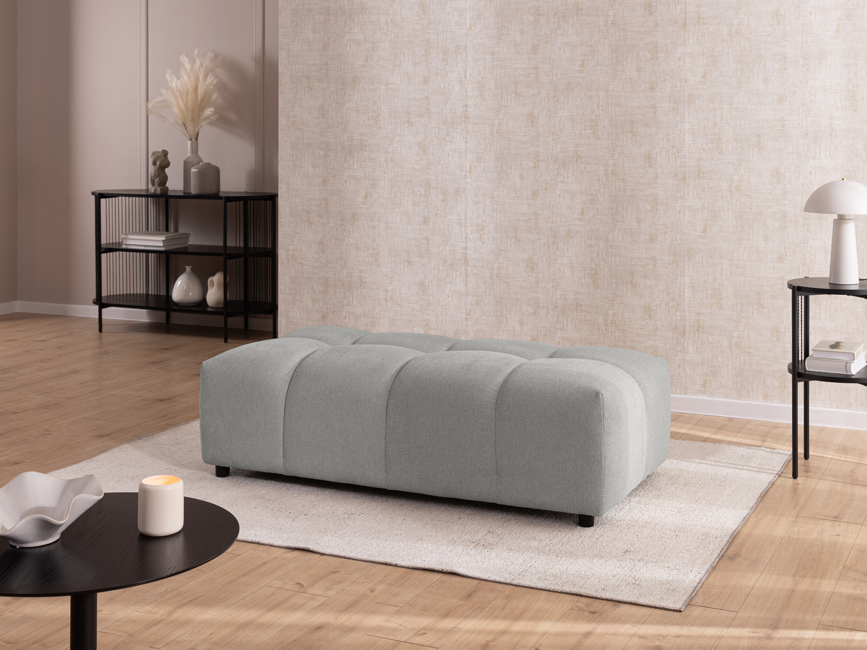Upholstered bench Rocklin 133 (Aragon 80)