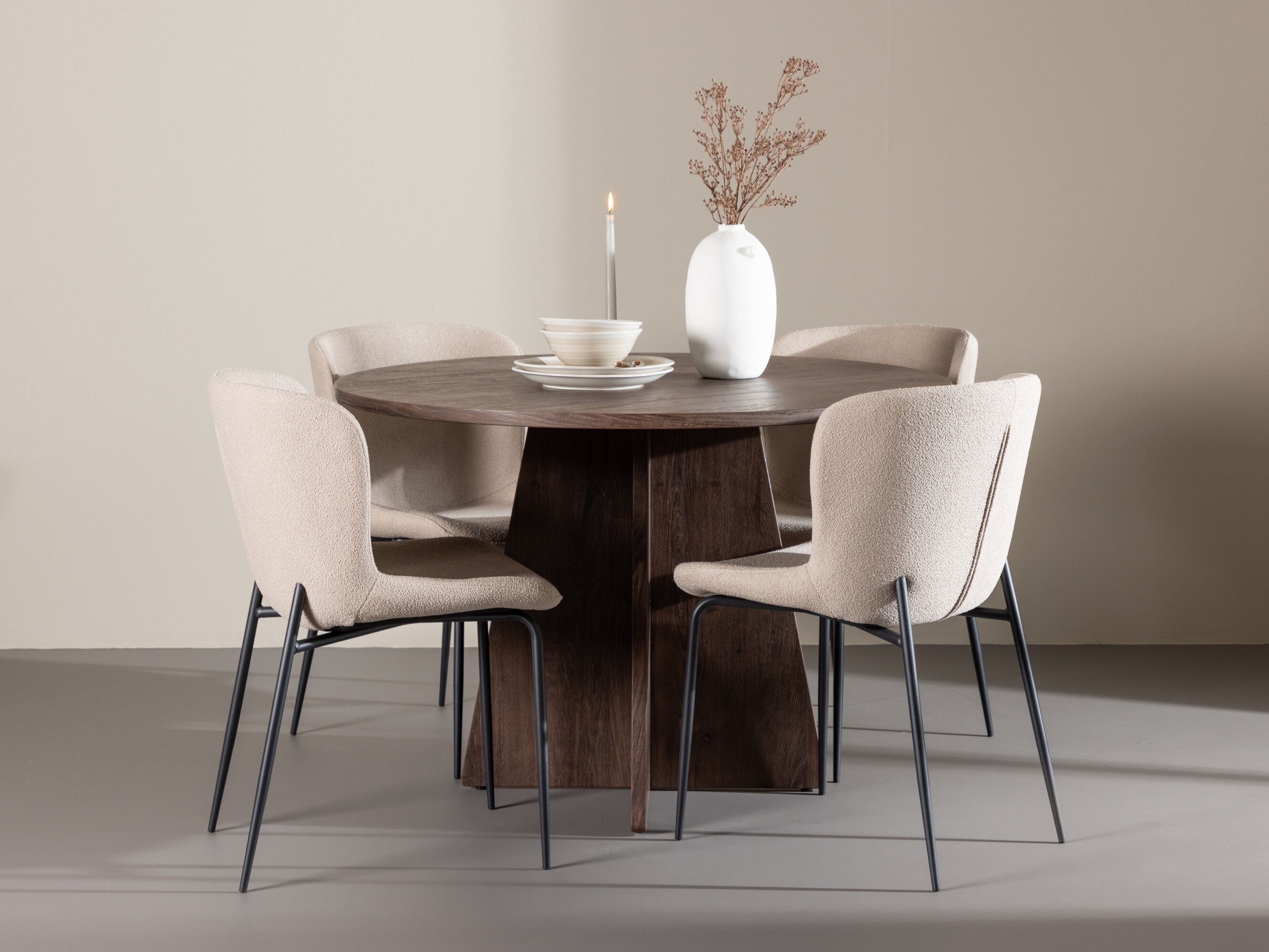 Dining set Dallas 5051 (Beige)