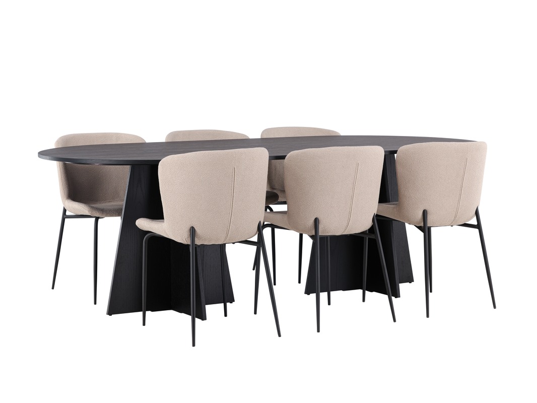 Dining set Dallas 5052 (Beige)