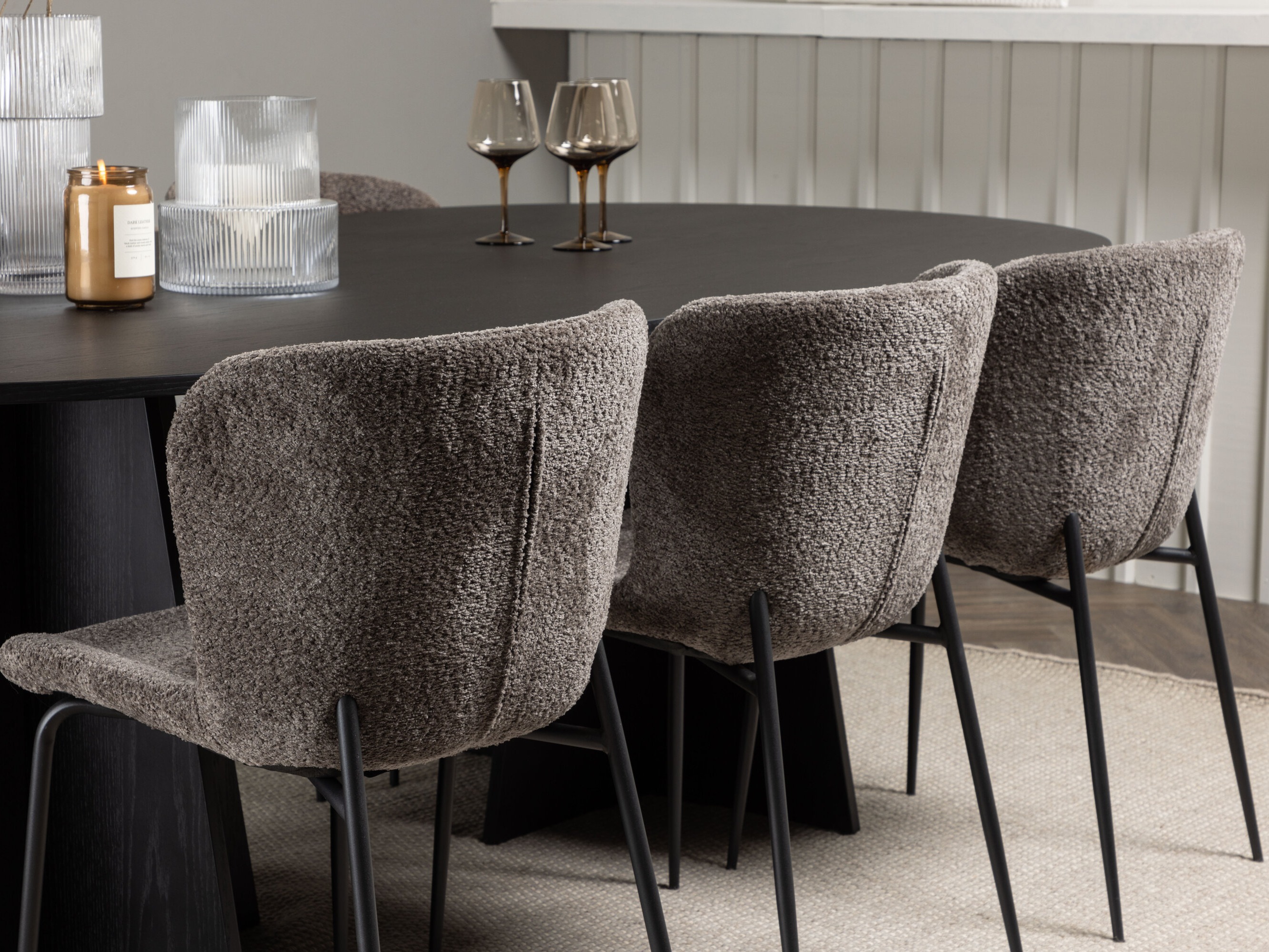 Dining set Dallas 5052 (Brown)
