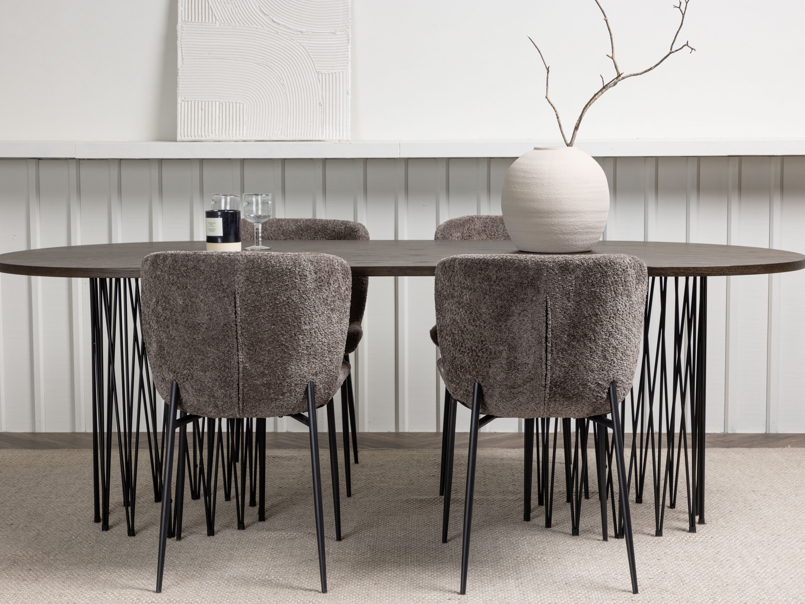 Dining set Dallas 5065 (Brown)
