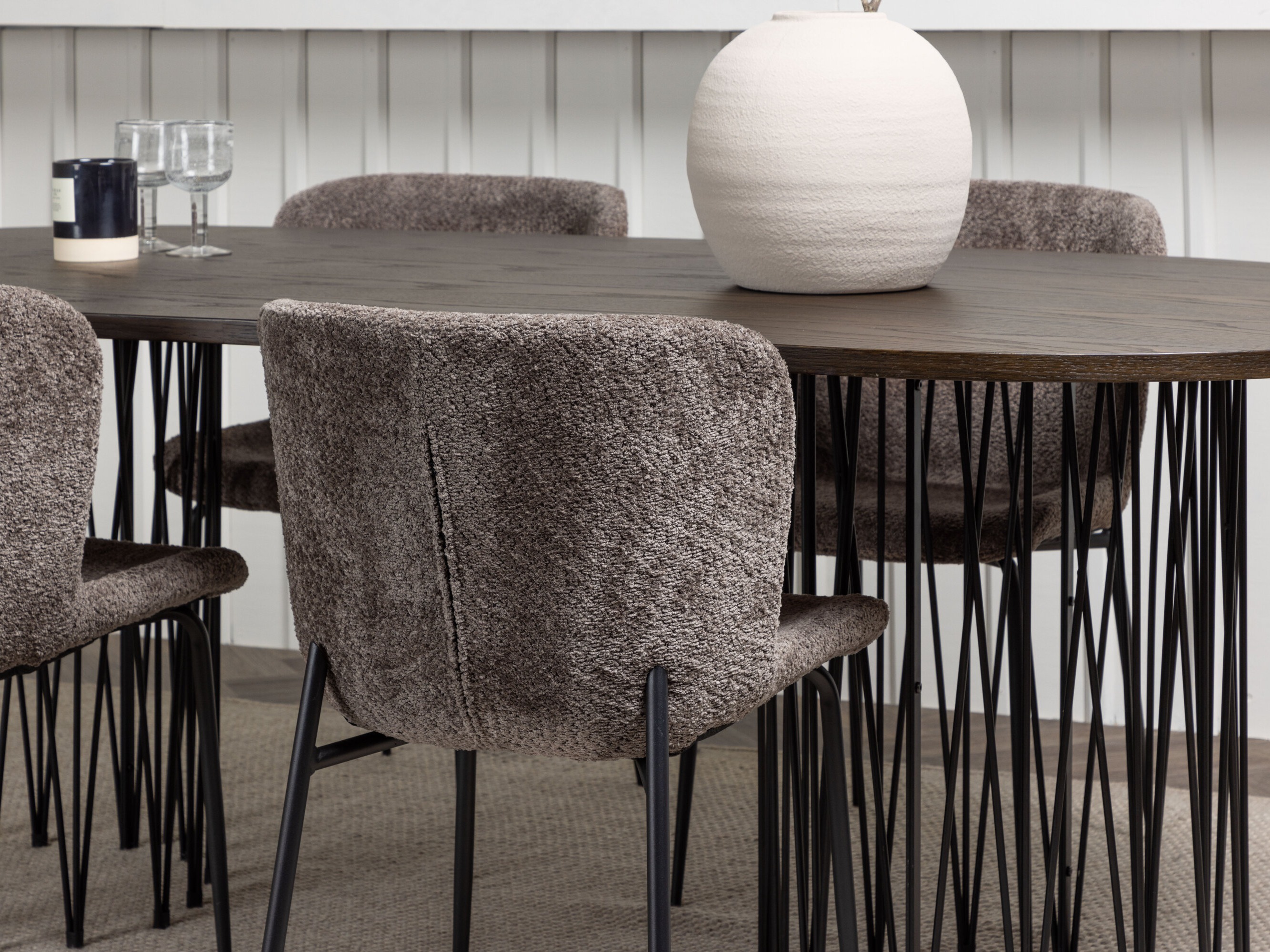 Dining set Dallas 5065 (Brown)