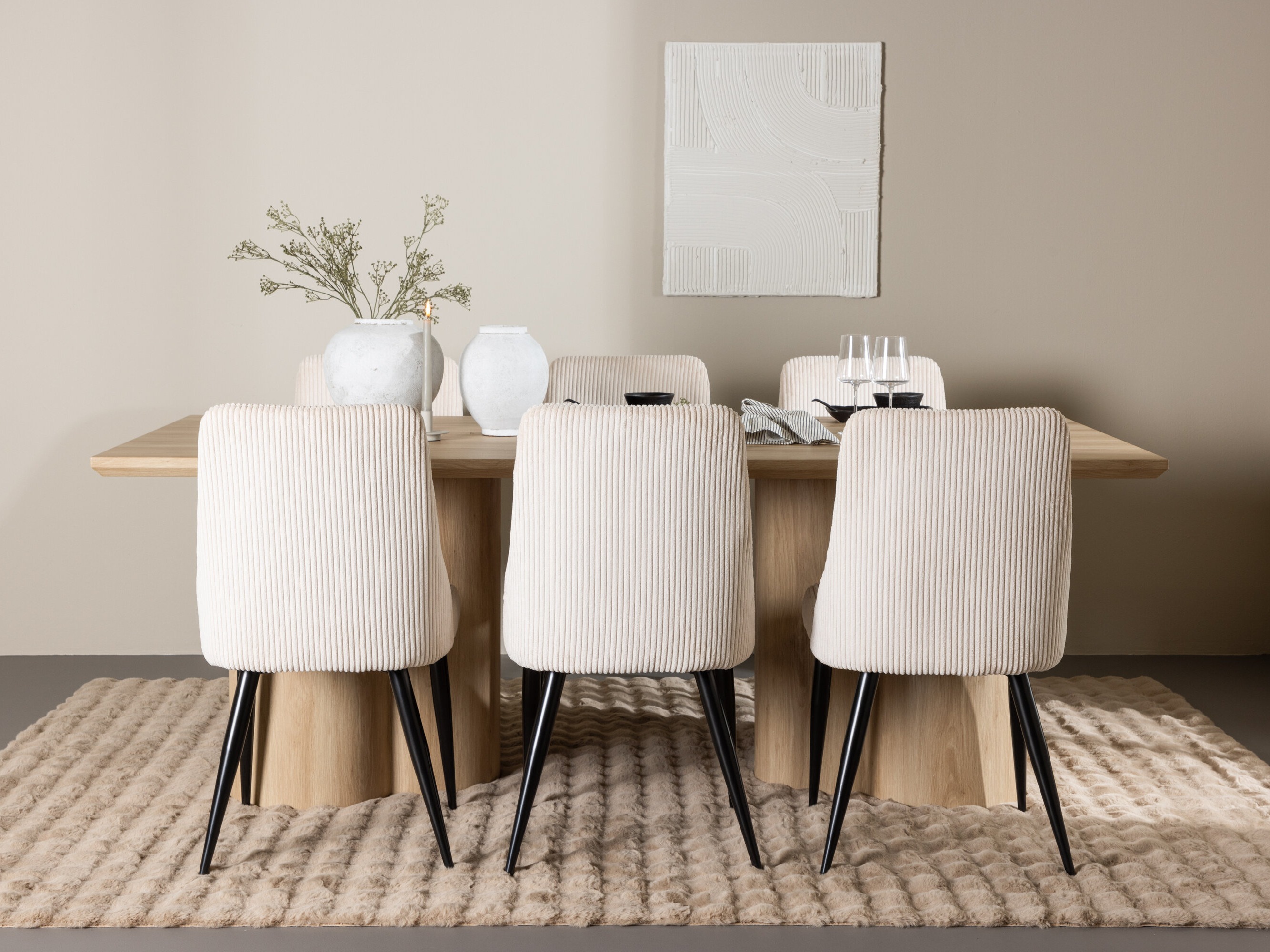 Dining set Dallas 5179 (Light wood)