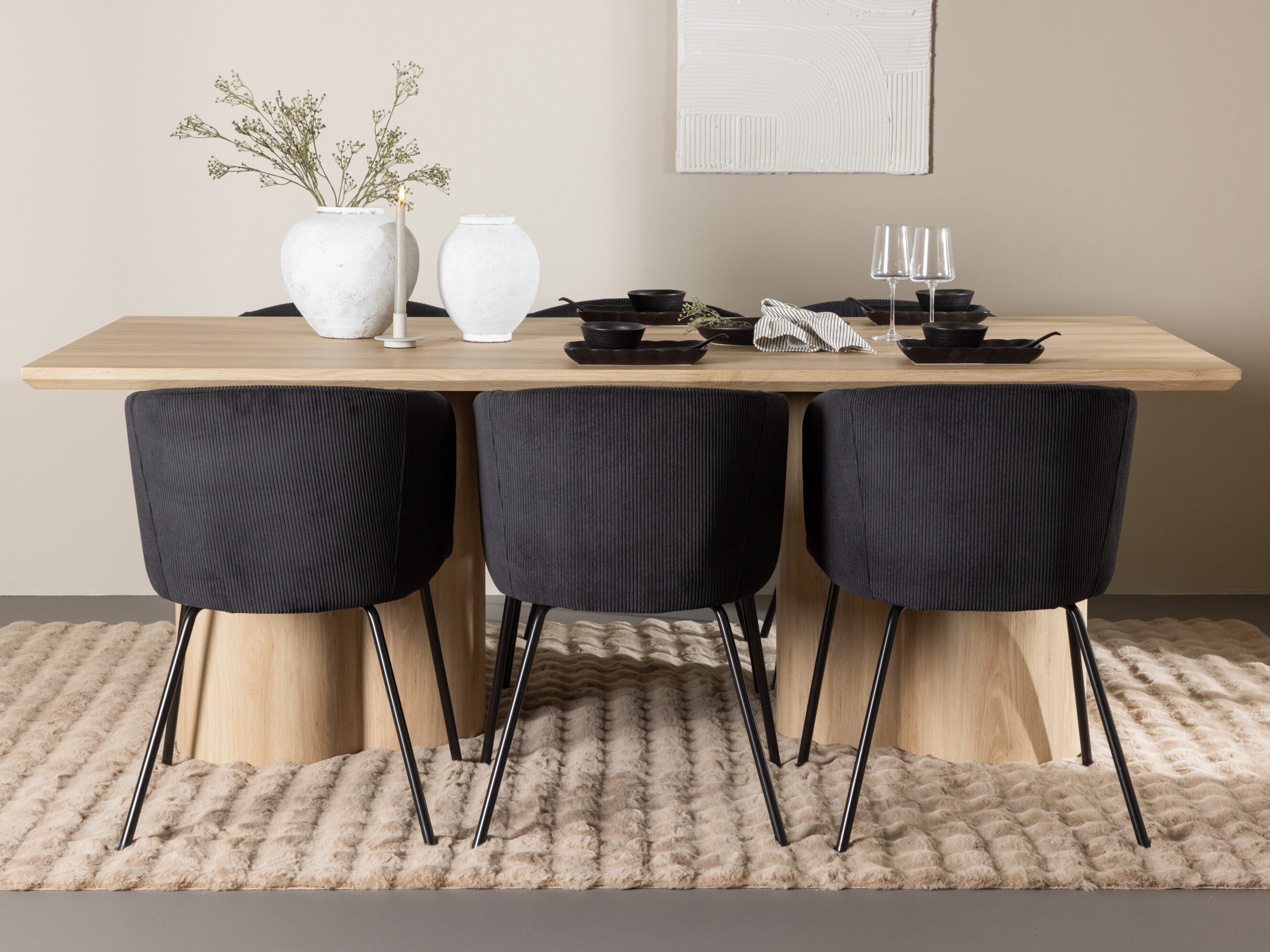 Dining set Dallas 5181 (Light wood)