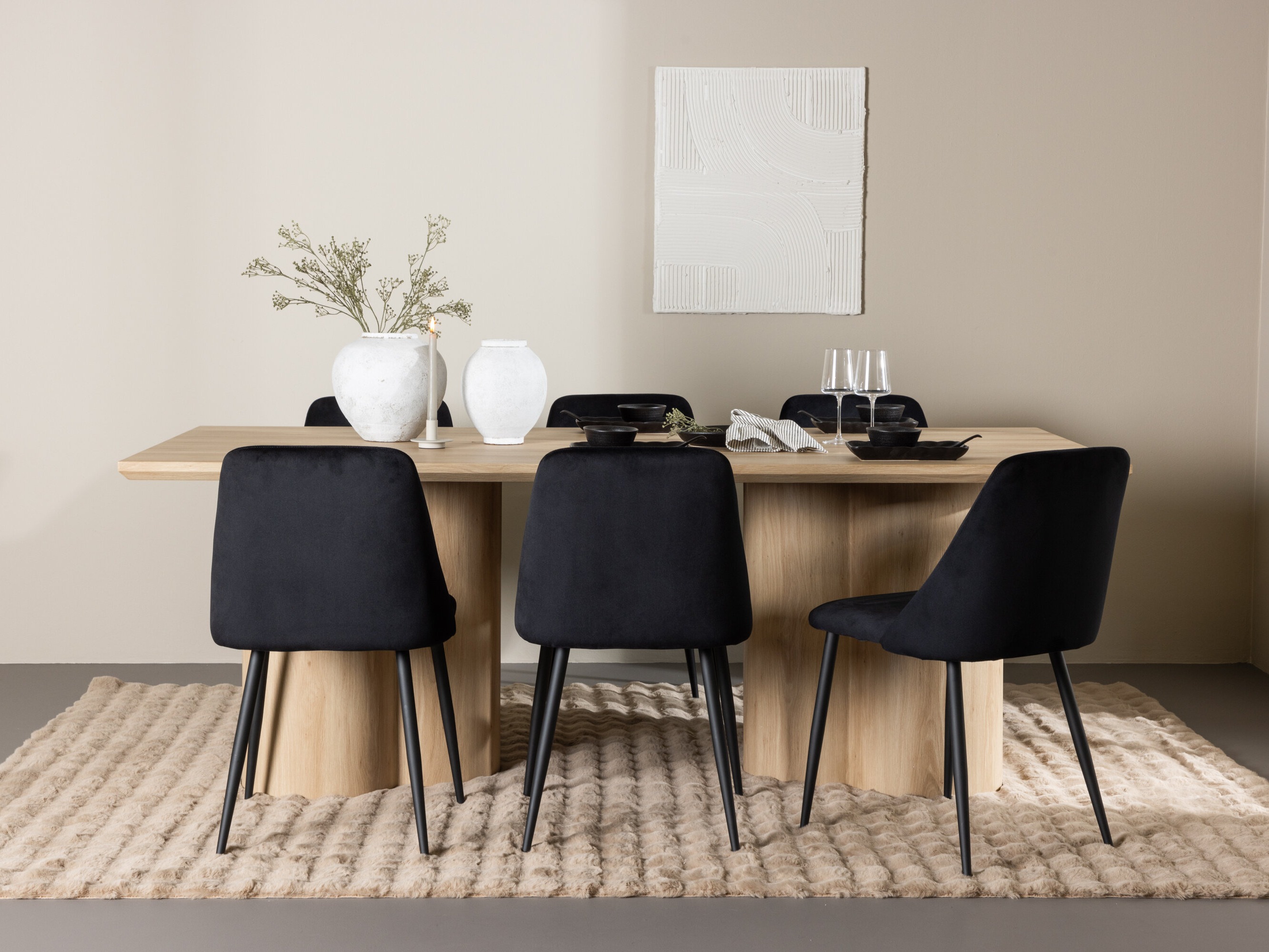 Dining set Dallas 5182 (Light wood)