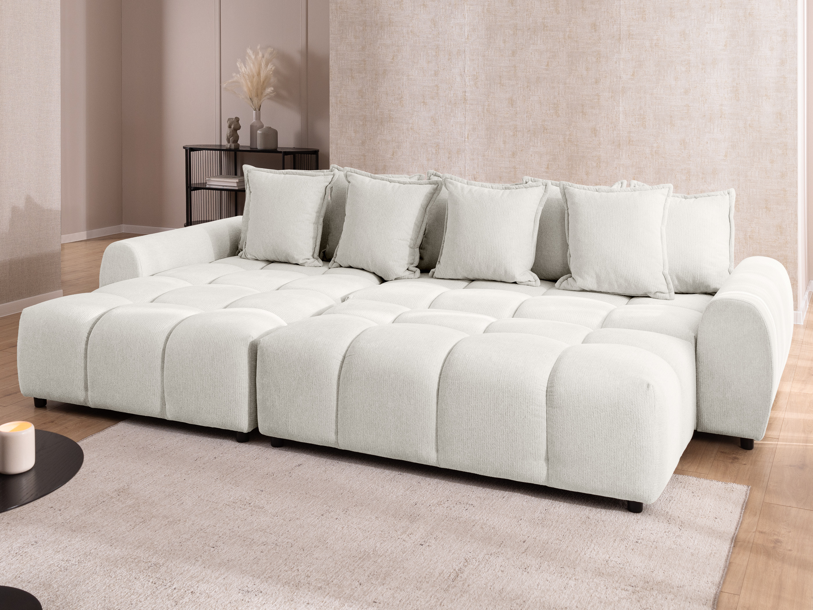 Upholstered bench Rocklin 133 (Aragon 01)