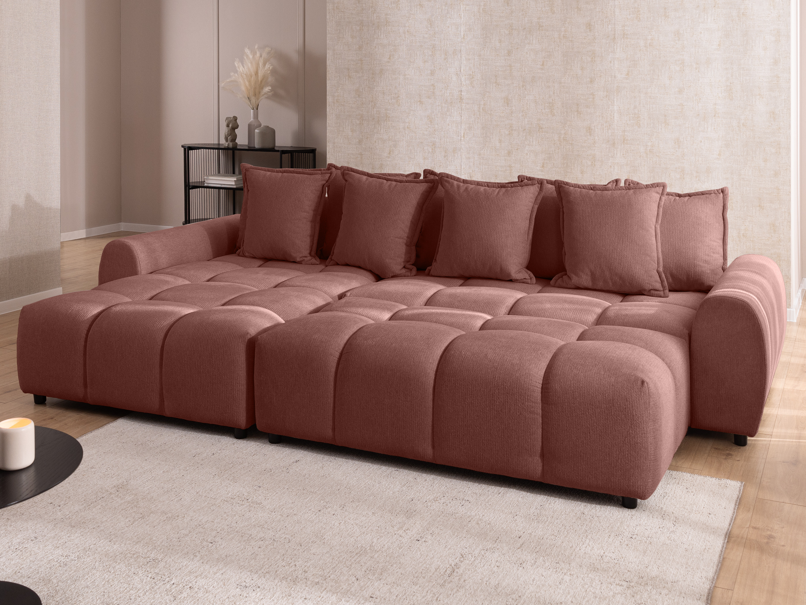 Upholstered bench Rocklin 133 (Aragon 59)