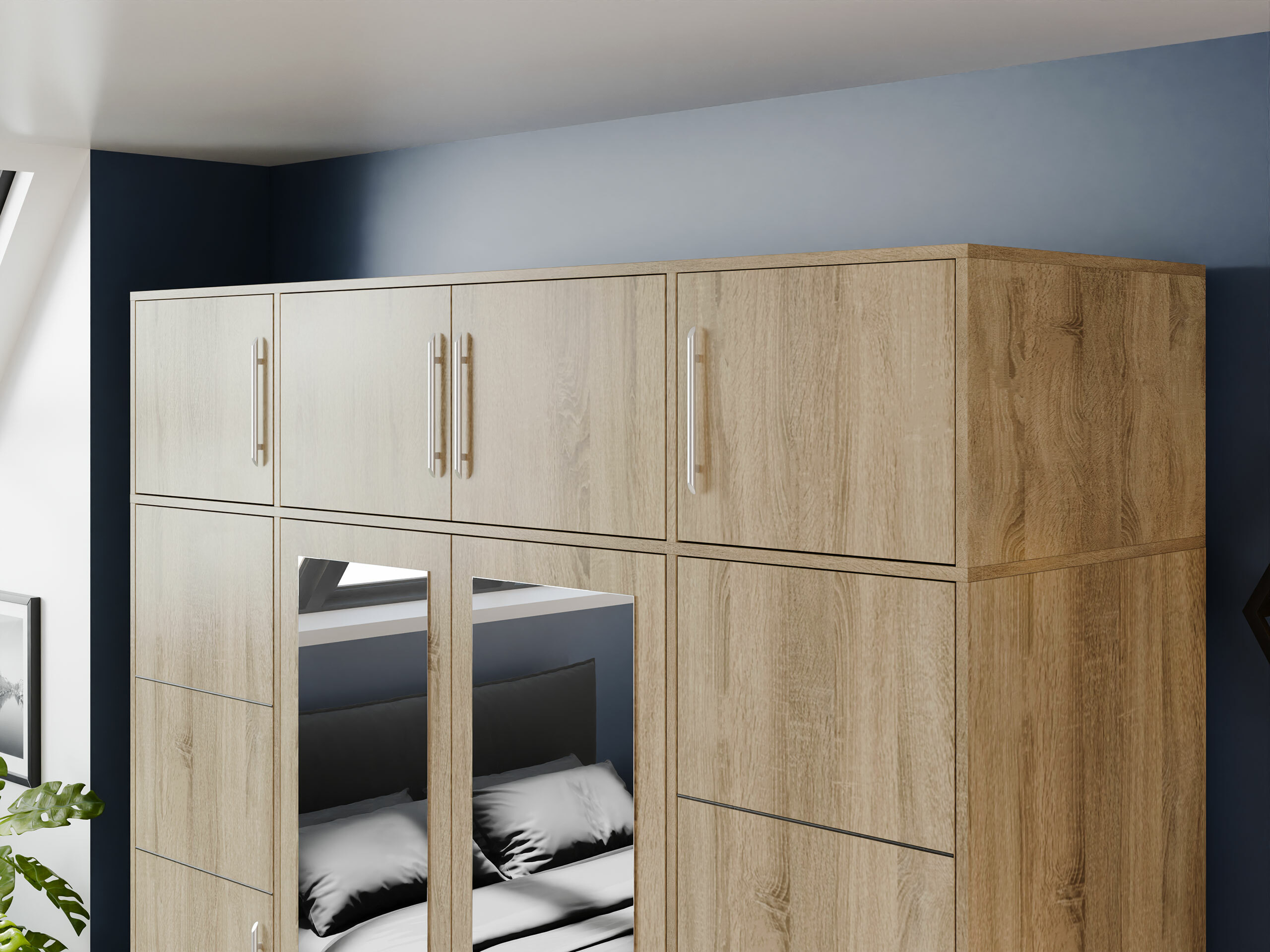 Sideboard Dortivu 146 (Sonoma oak)